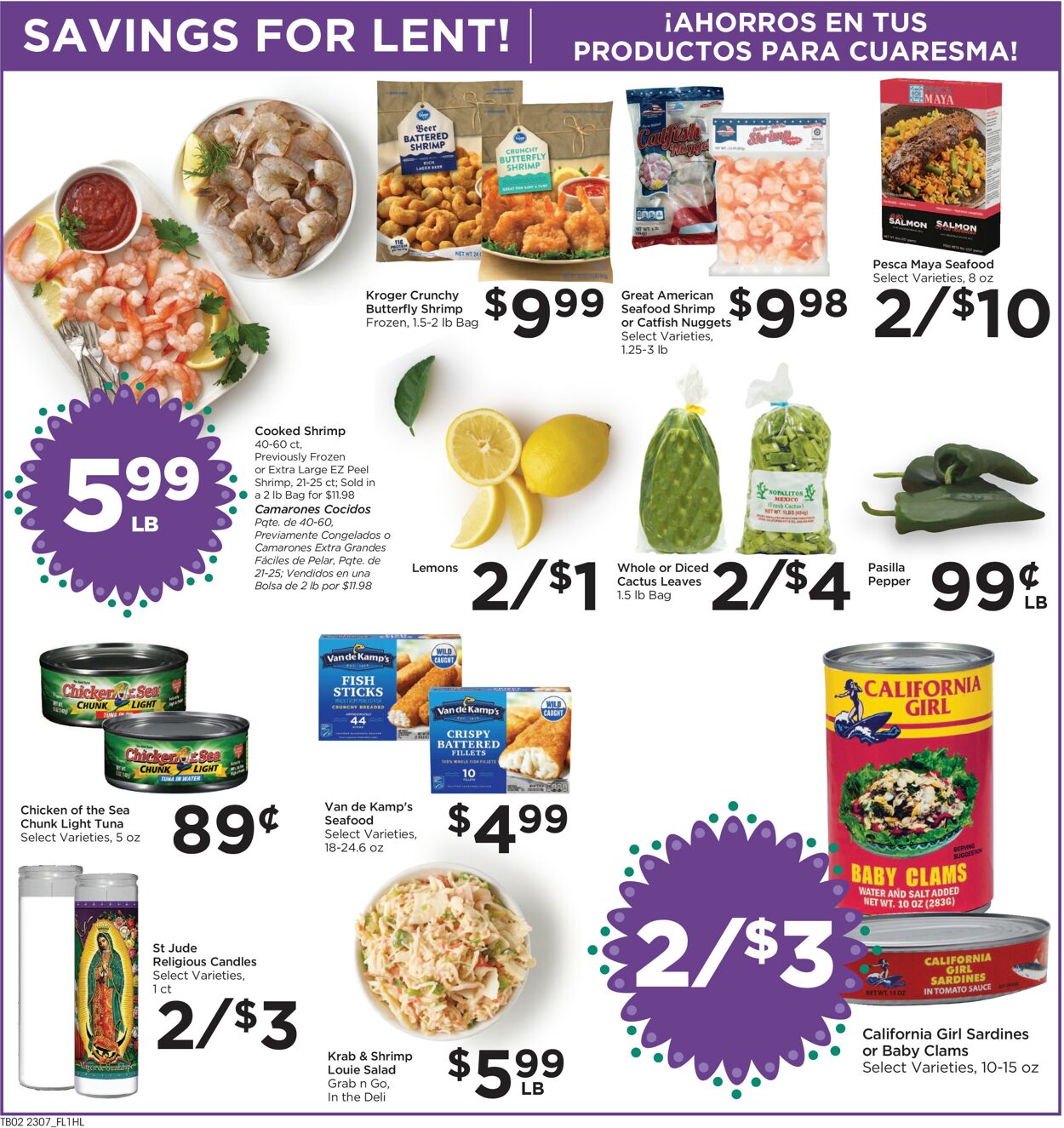 Catalogue Food 4 Less from 03/15/2023