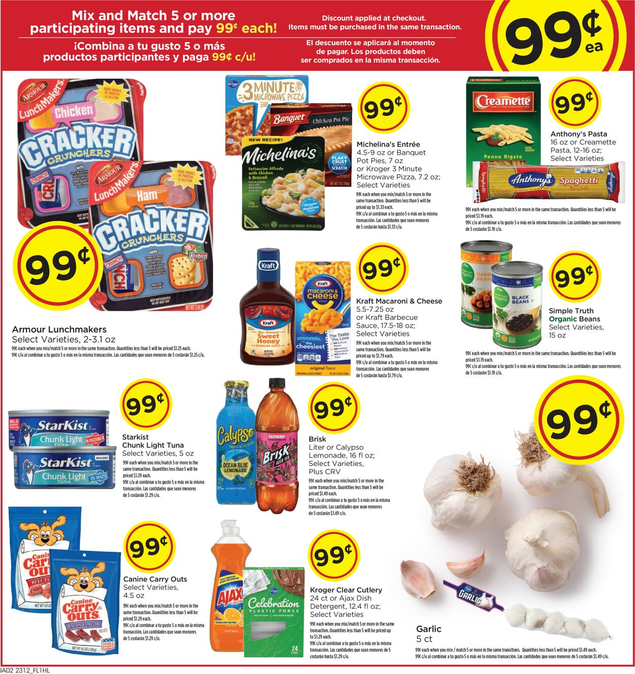 Catalogue Food 4 Less from 04/19/2023