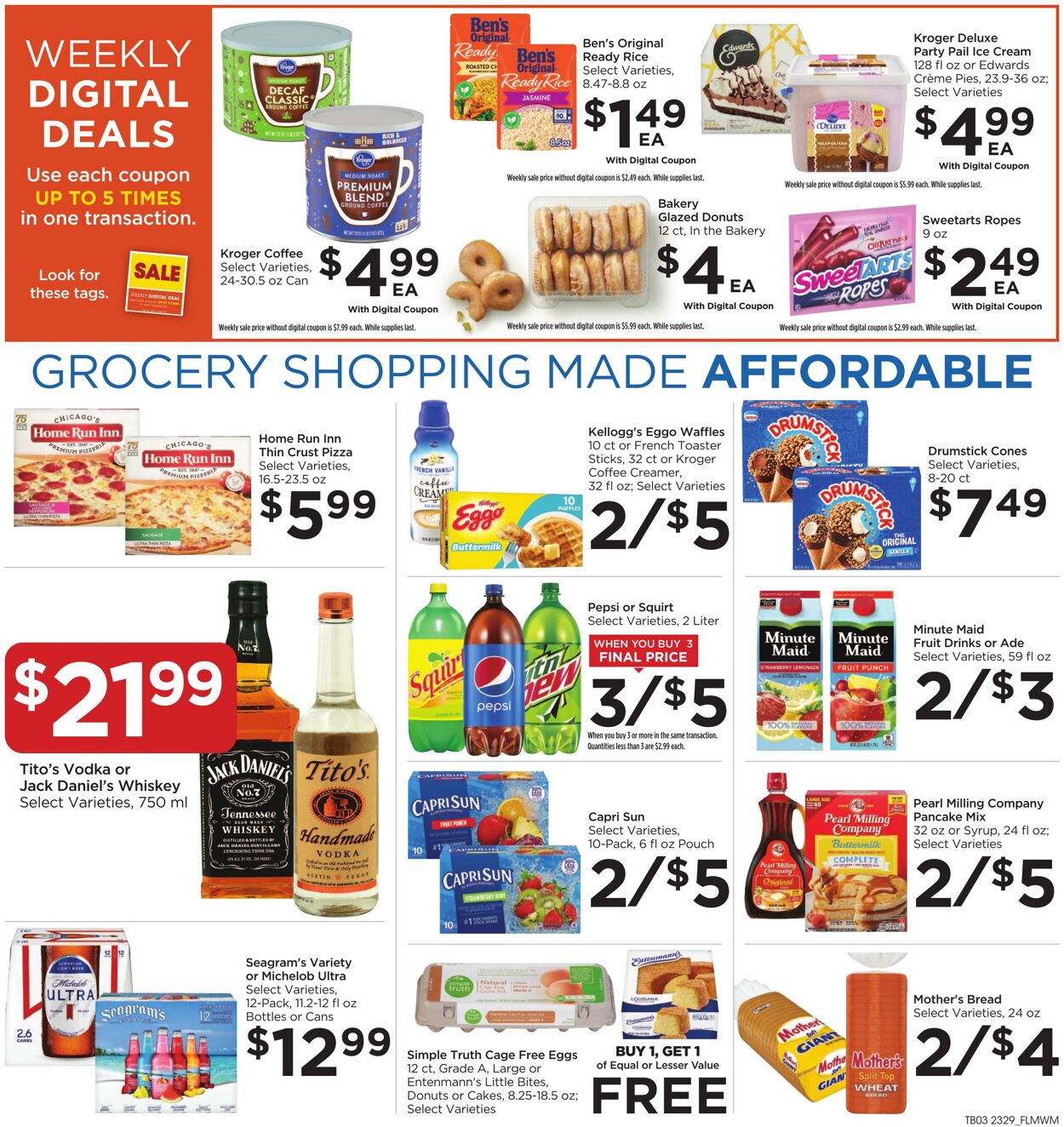 Catalogue Food 4 Less from 08/16/2023