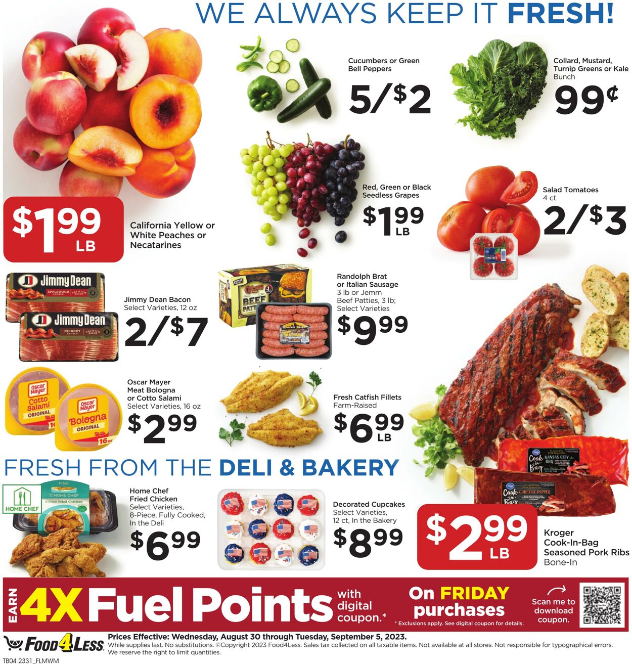 Catalogue Food 4 Less from 08/30/2023