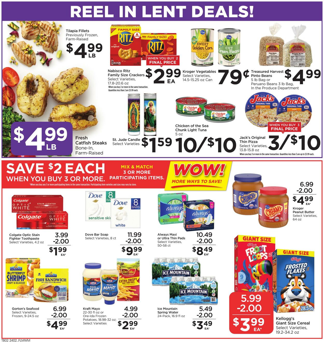 Catalogue Food 4 Less from 02/14/2024