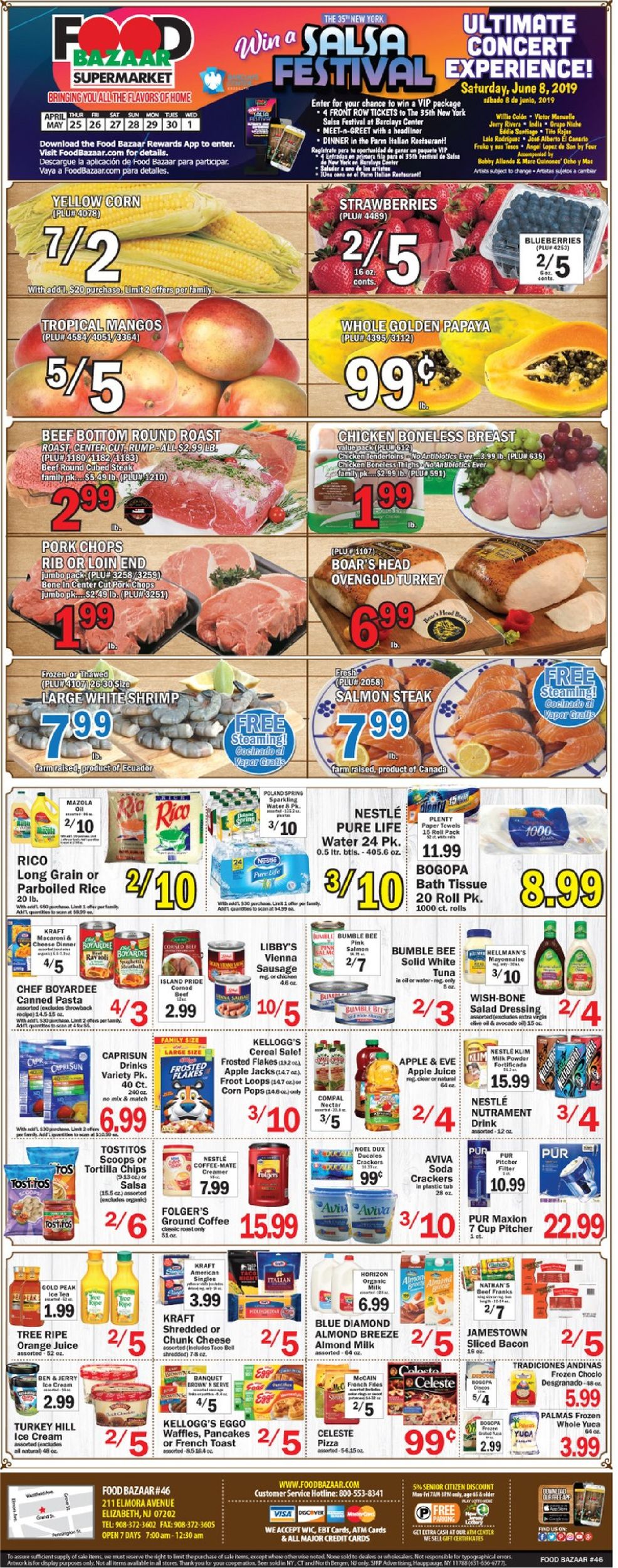 Catalogue Food Bazaar from 04/25/2019
