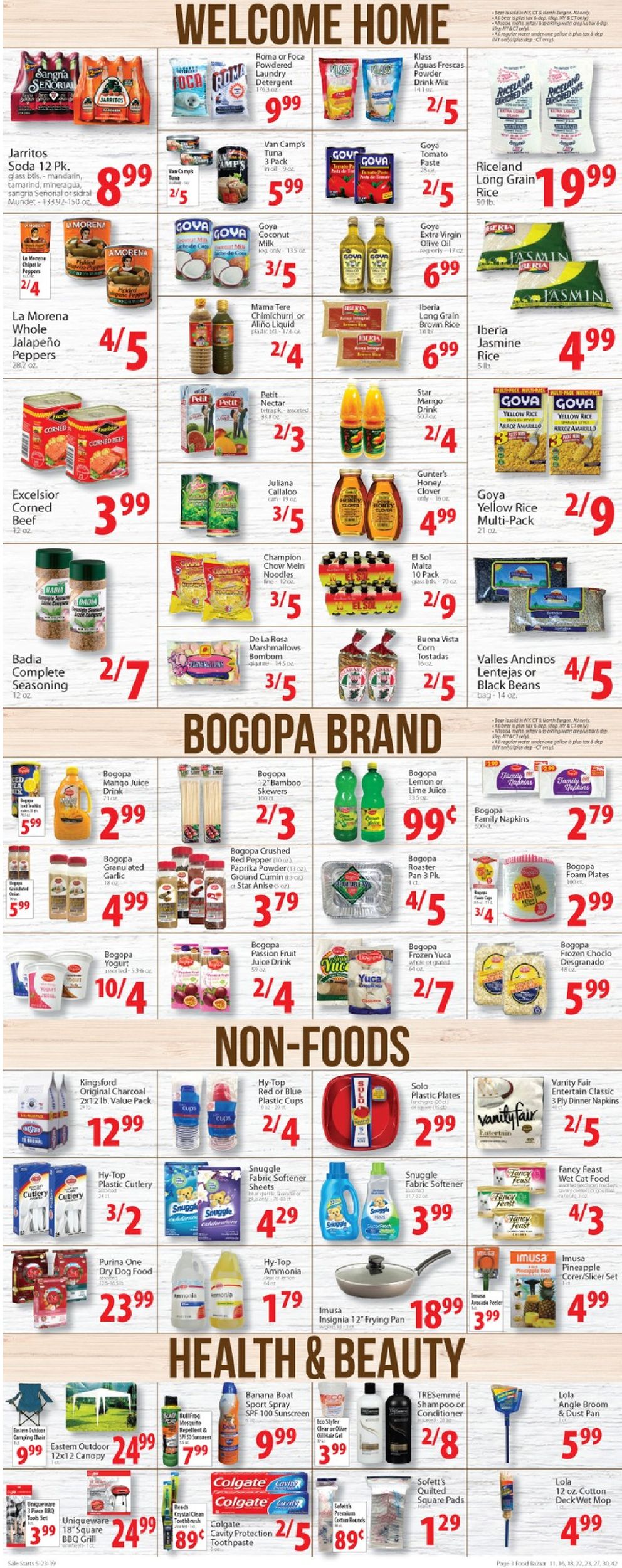 Catalogue Food Bazaar from 05/23/2019