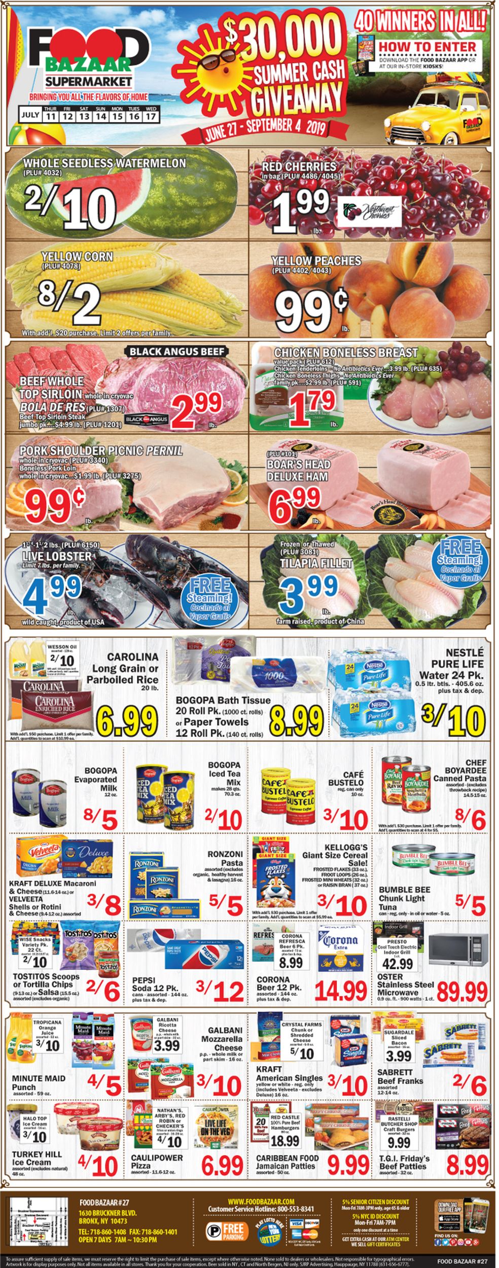 Catalogue Food Bazaar from 07/11/2019