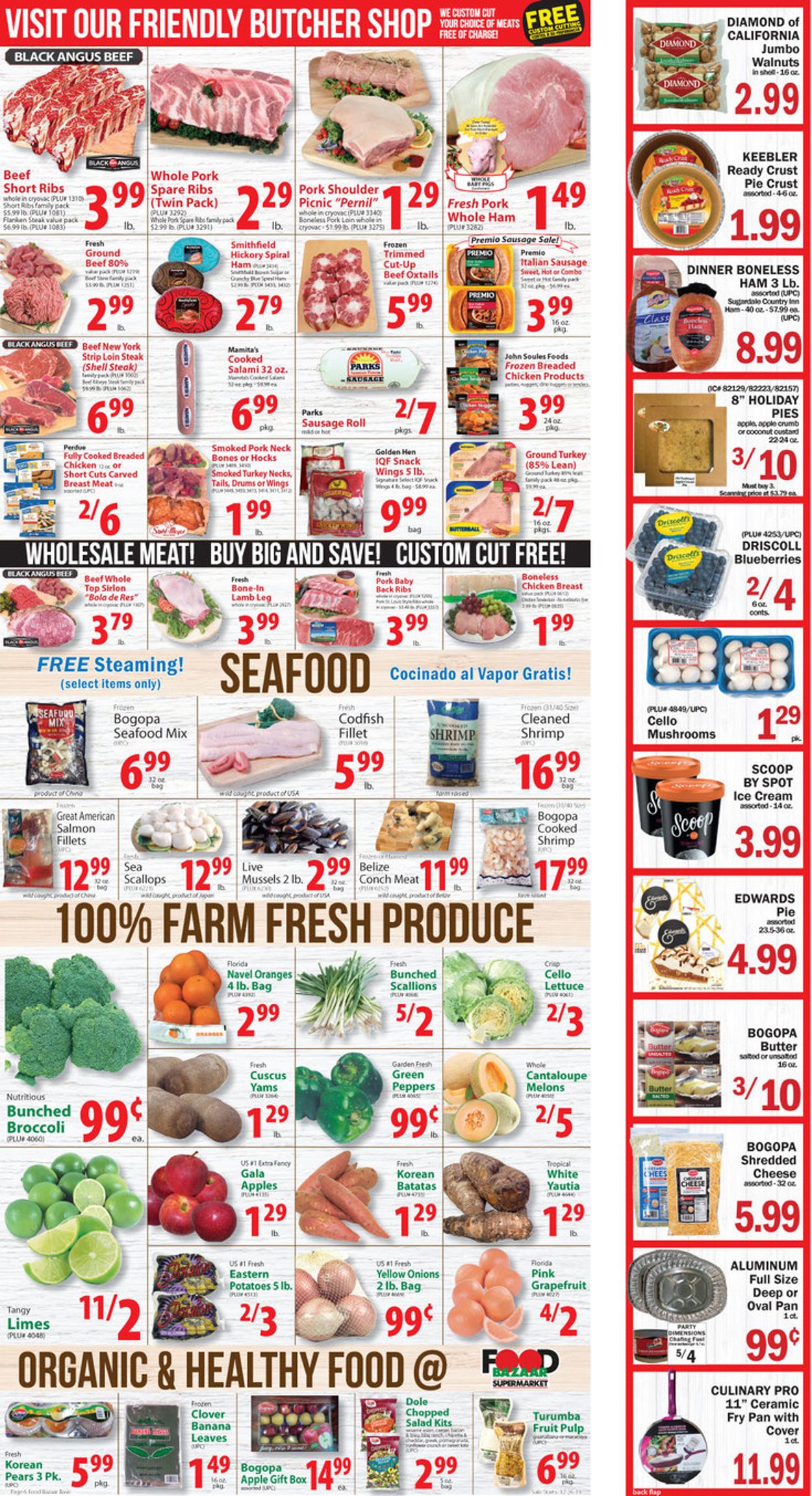 Catalogue Food Bazaar - New Year's Ad 2019/2020 from 12/26/2019