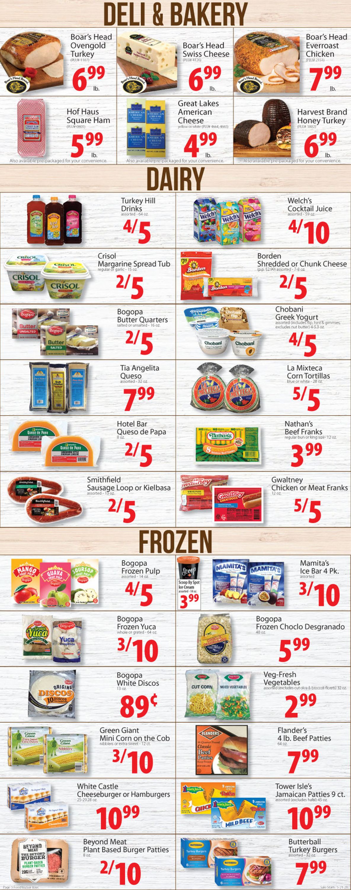 Catalogue Food Bazaar from 05/21/2020