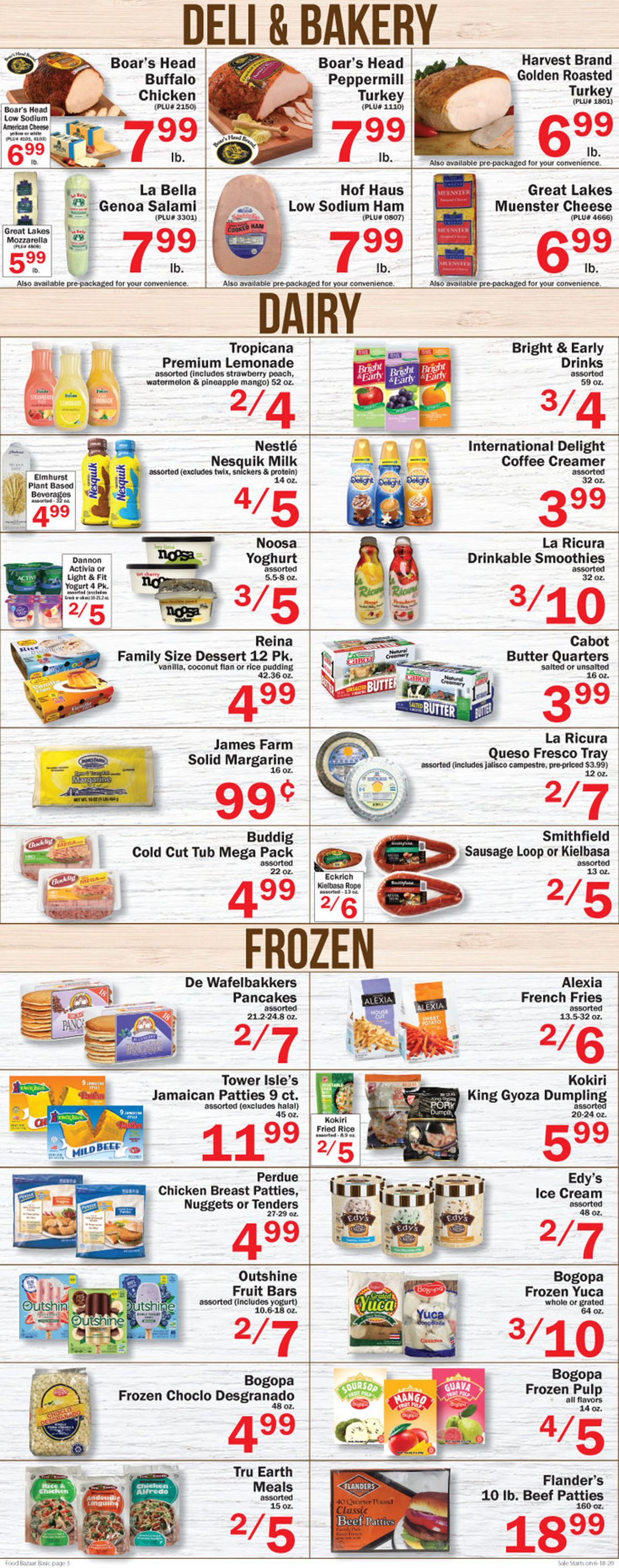 Catalogue Food Bazaar from 06/18/2020