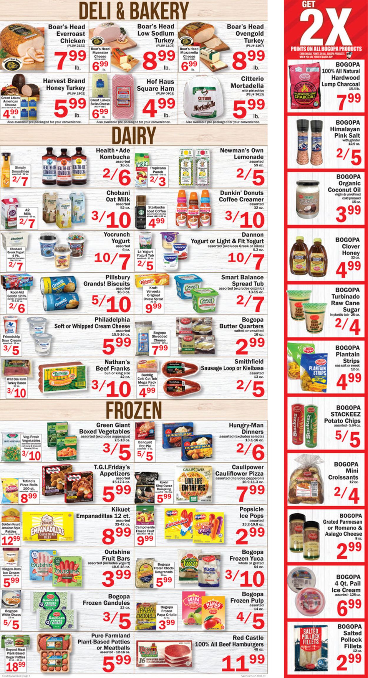 Catalogue Food Bazaar from 10/08/2020
