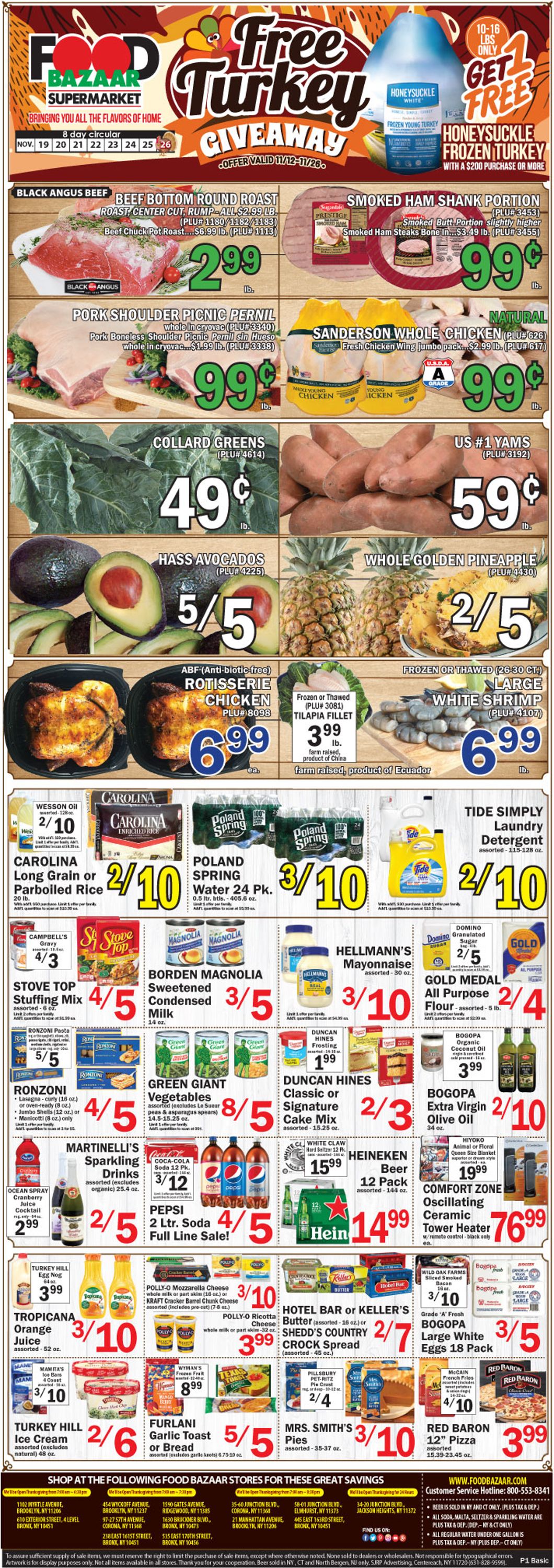Catalogue Food Bazaar from 11/19/2020