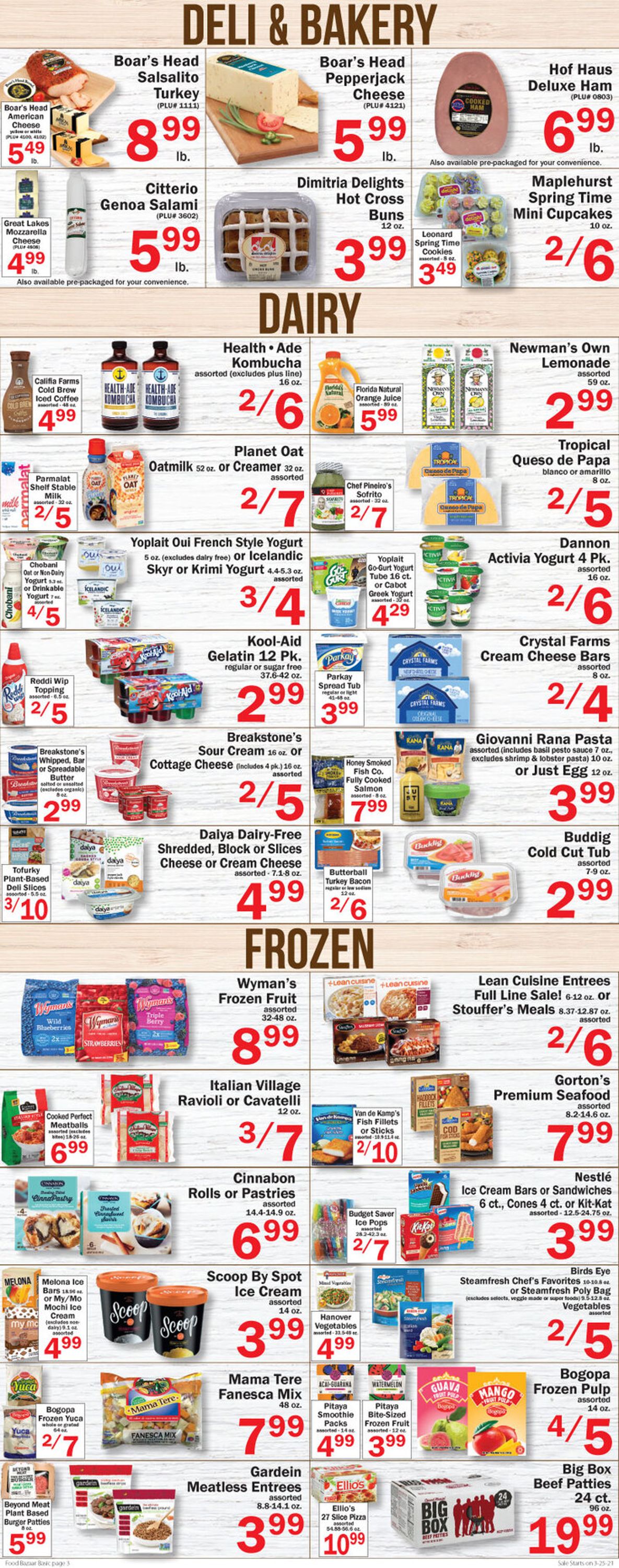 Catalogue Food Bazaar - Easter 2021 Ad from 03/25/2021