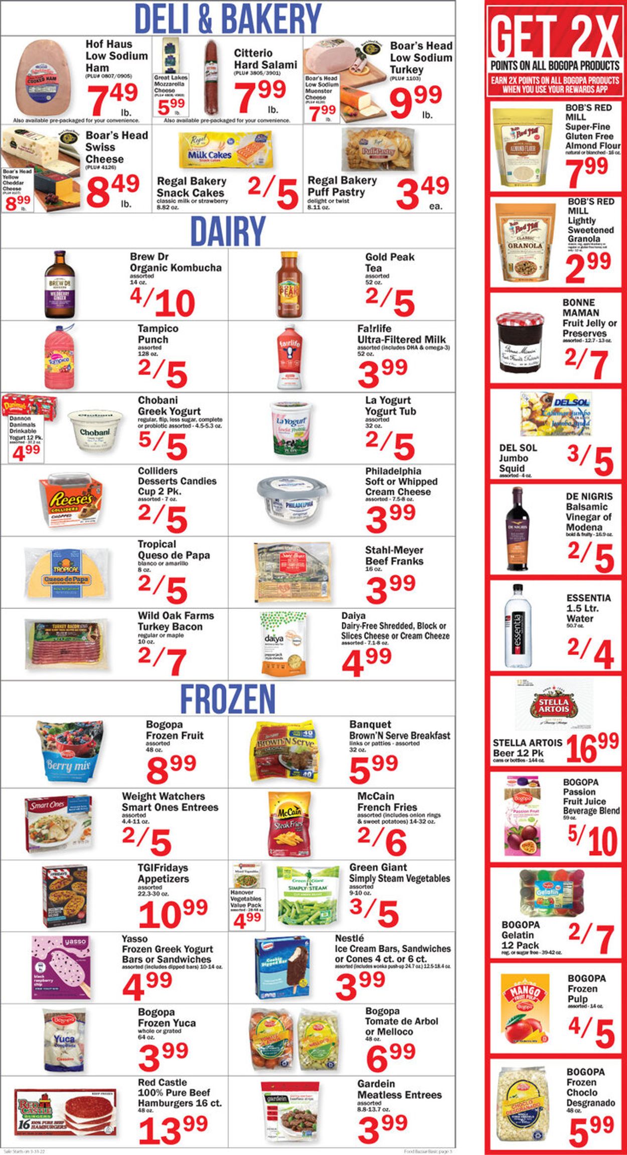 Catalogue Food Bazaar from 03/31/2022