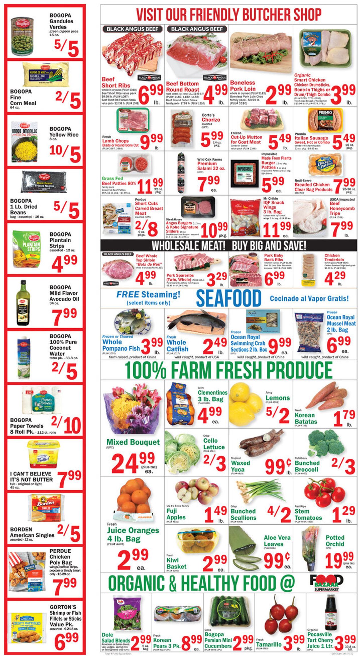 Catalogue Food Bazaar from 05/05/2022