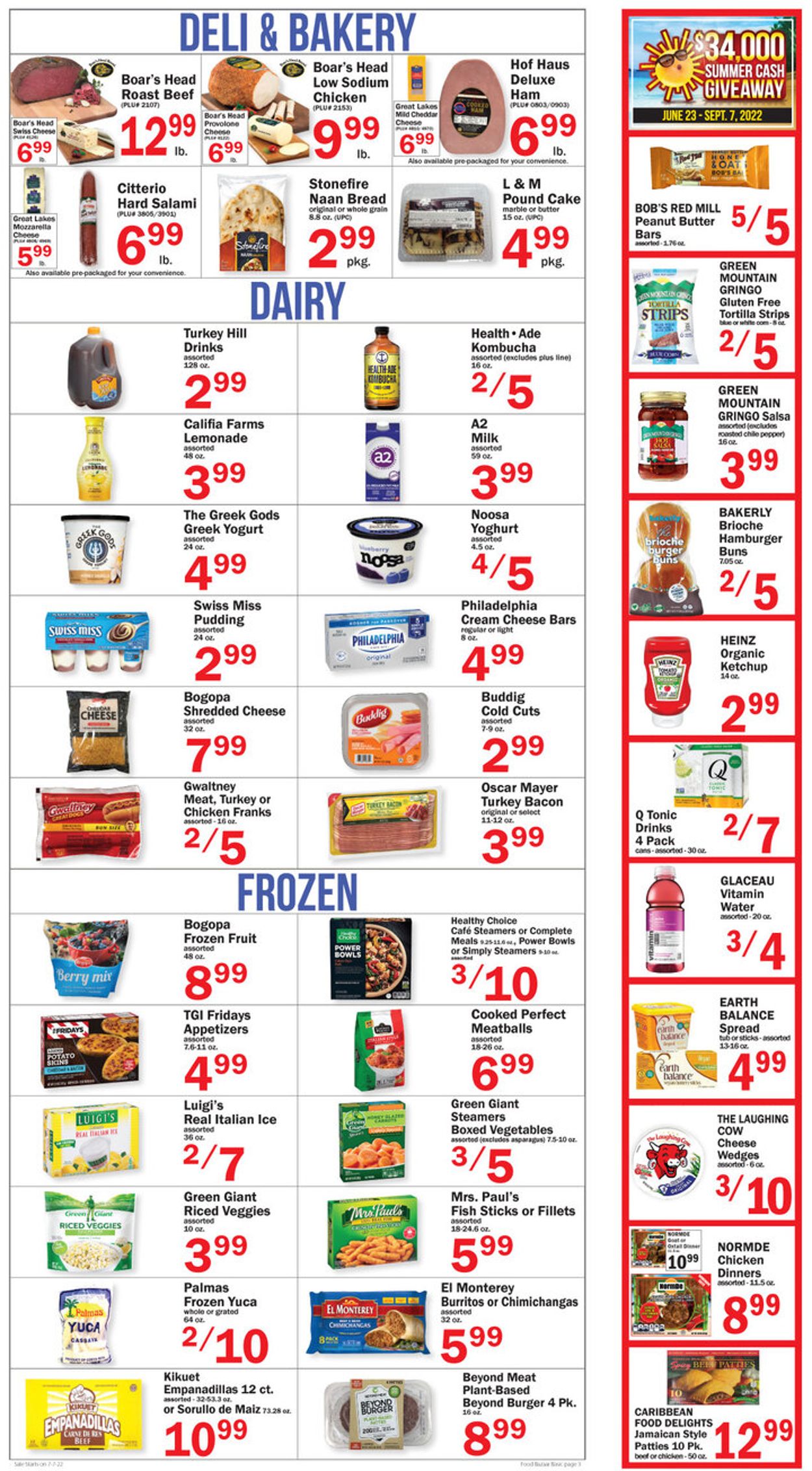 Catalogue Food Bazaar from 07/07/2022