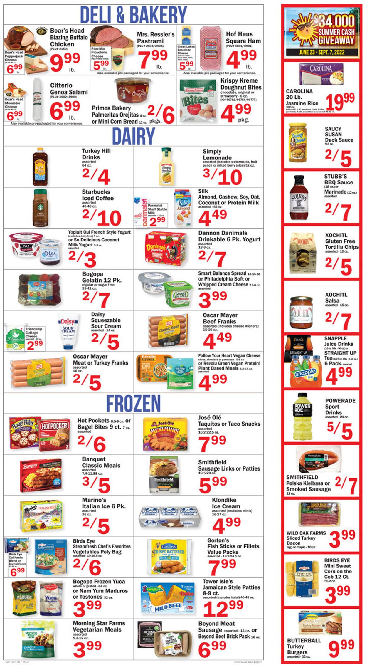 Catalogue Food Bazaar from 07/14/2022