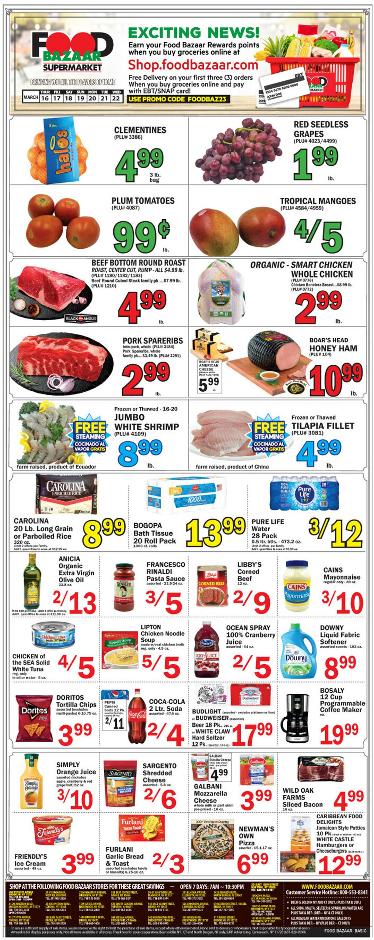 Catalogue Food Bazaar from 03/16/2023