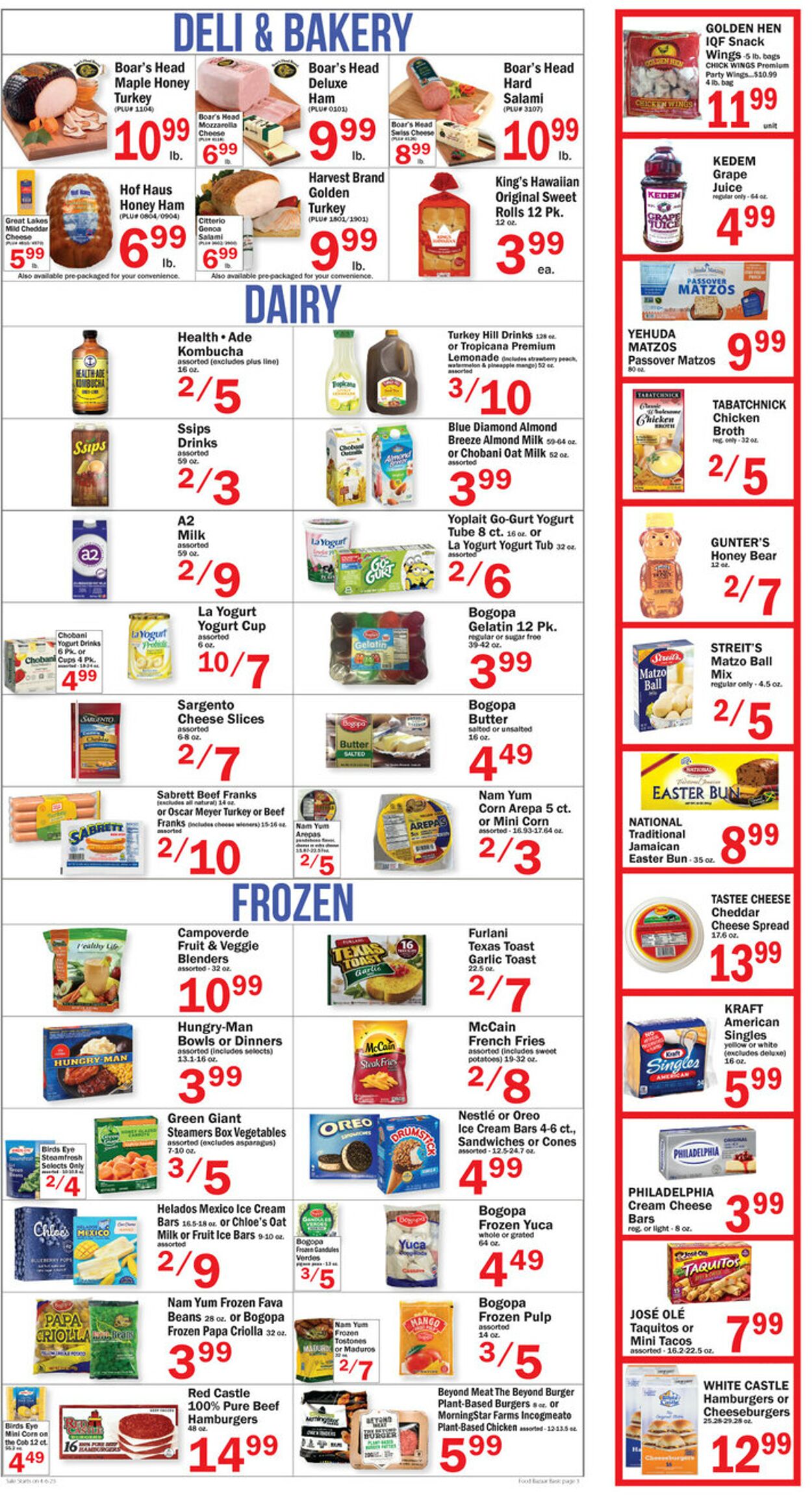 Catalogue Food Bazaar from 04/06/2023