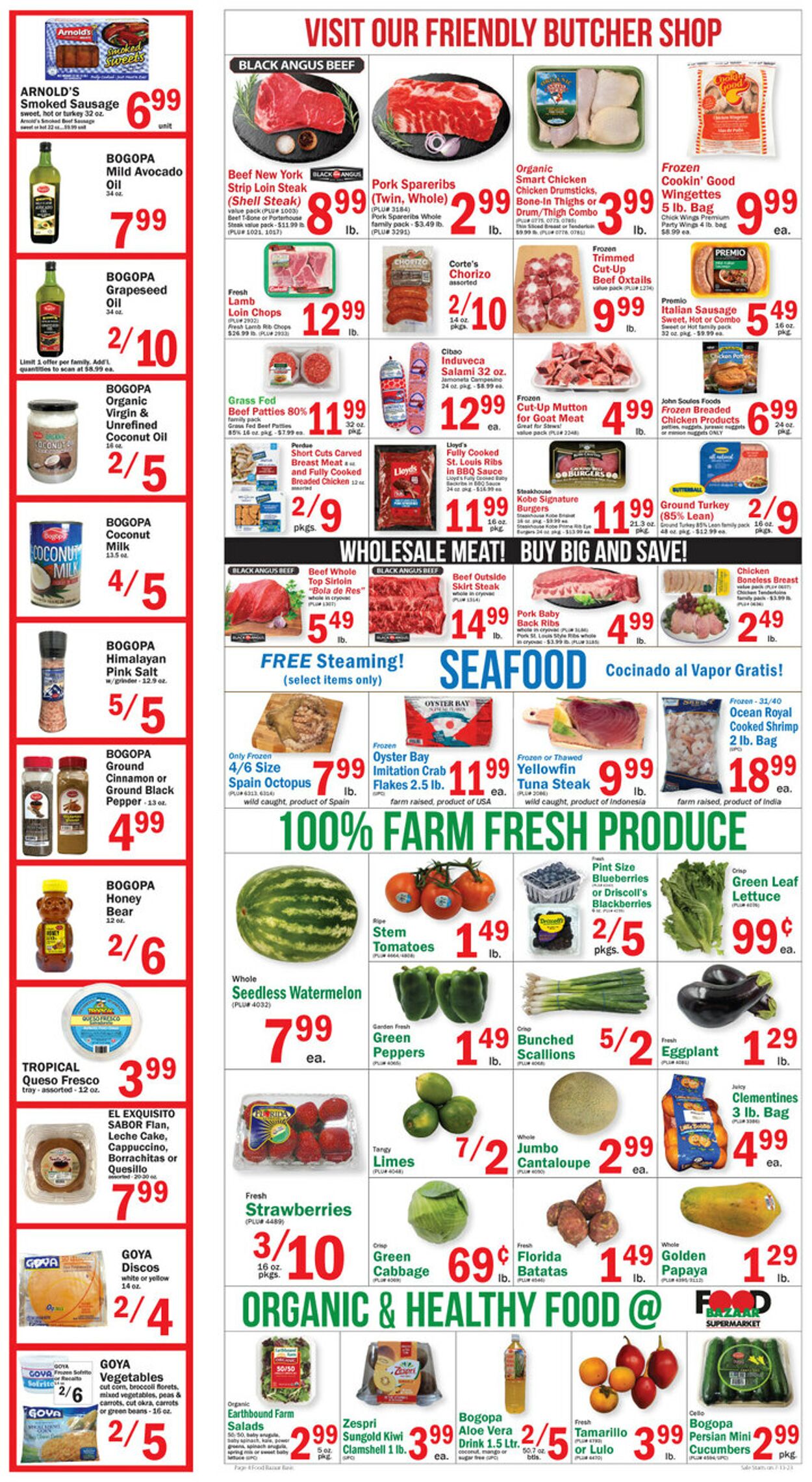 Catalogue Food Bazaar from 07/13/2023