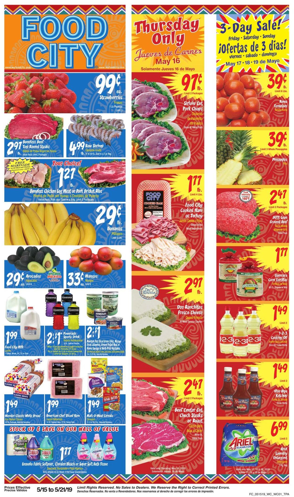 Catalogue Food City from 05/15/2019