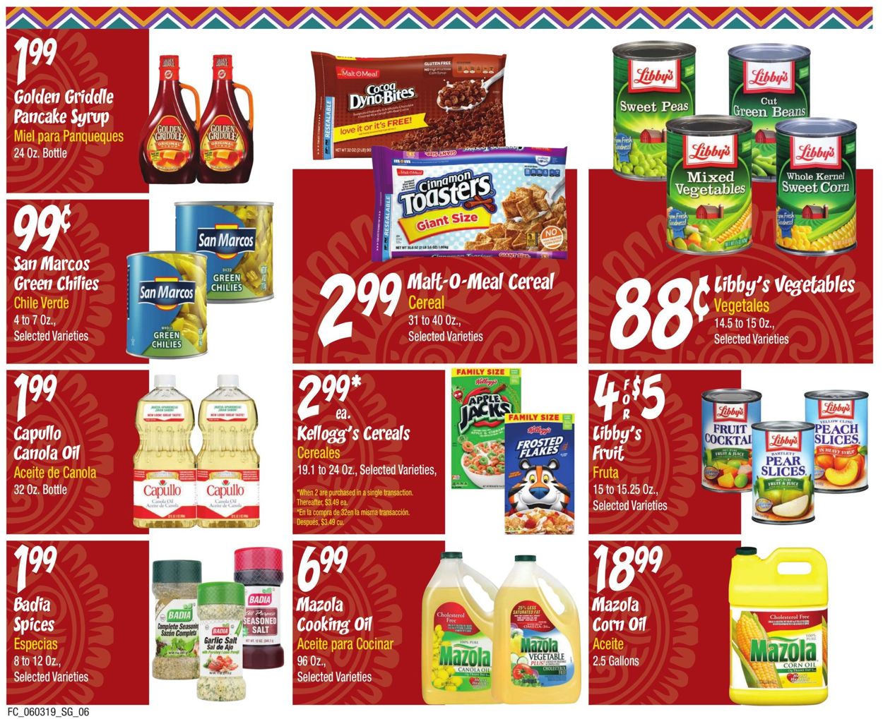 Catalogue Food City from 06/03/2019