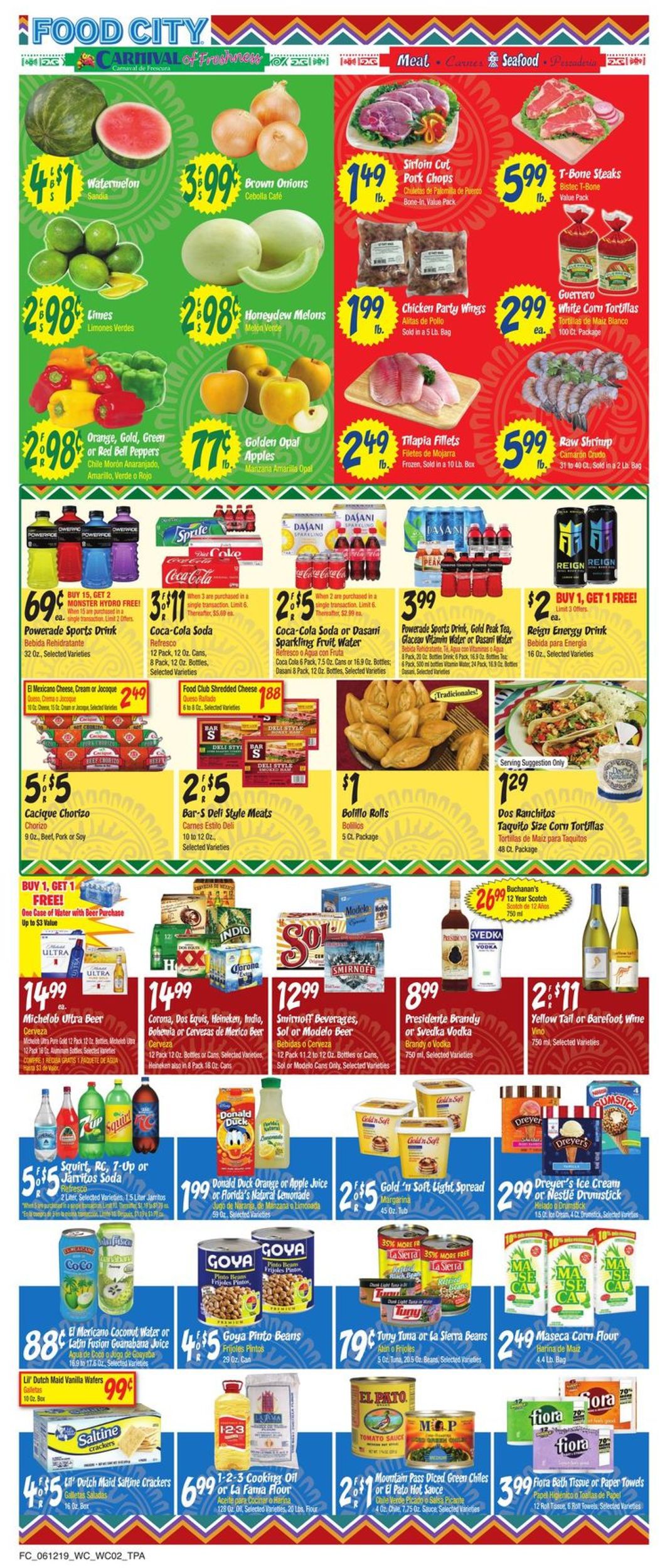 Catalogue Food City from 06/12/2019