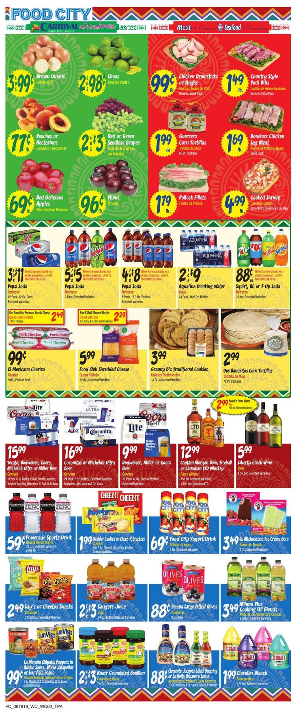 Catalogue Food City from 06/19/2019