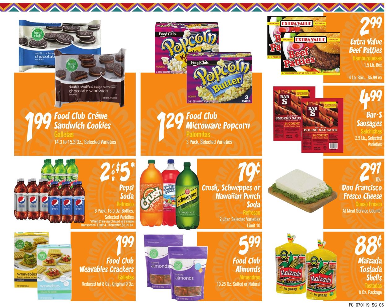 Catalogue Food City from 07/01/2019