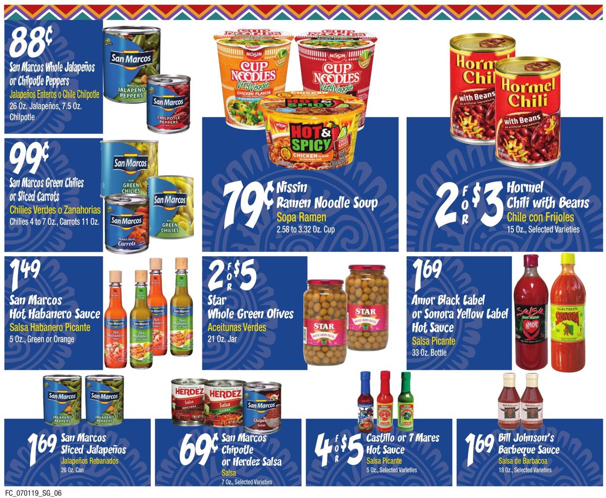 Catalogue Food City from 07/01/2019
