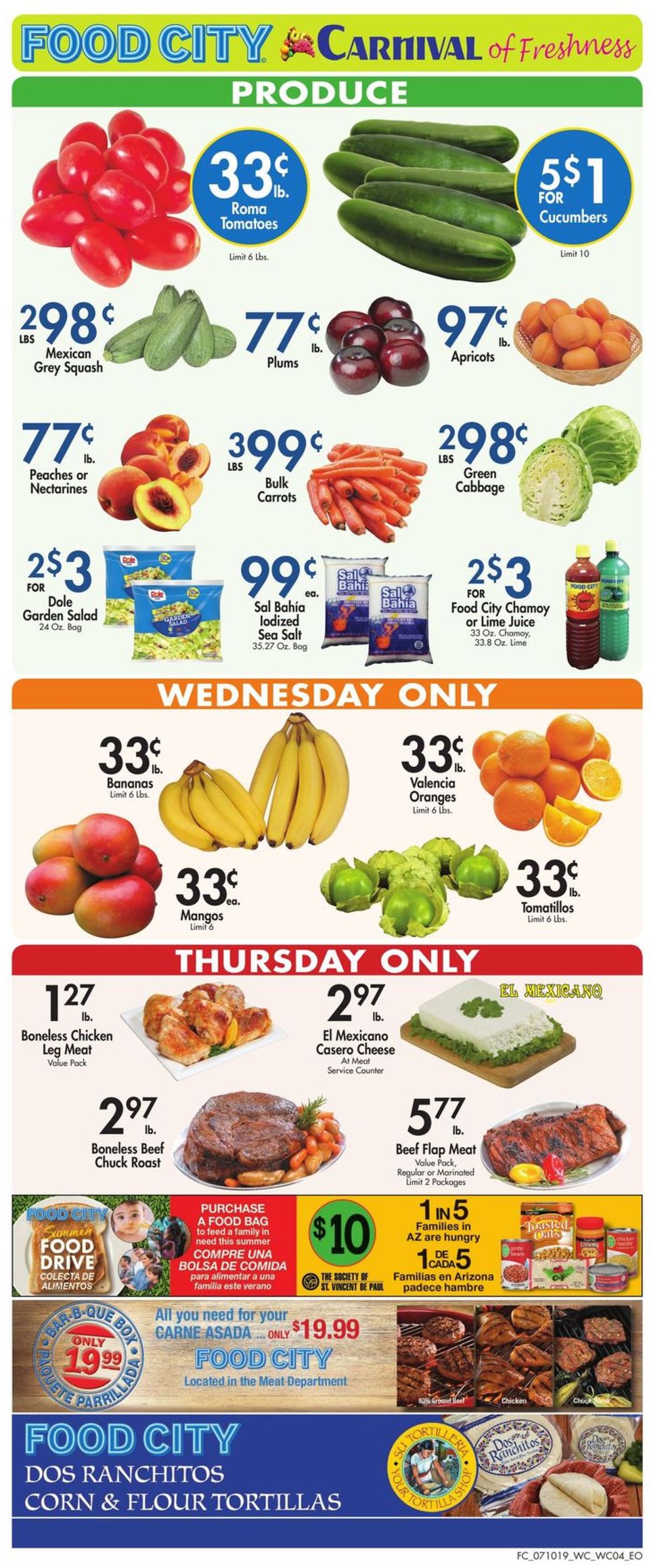 Catalogue Food City from 07/10/2019