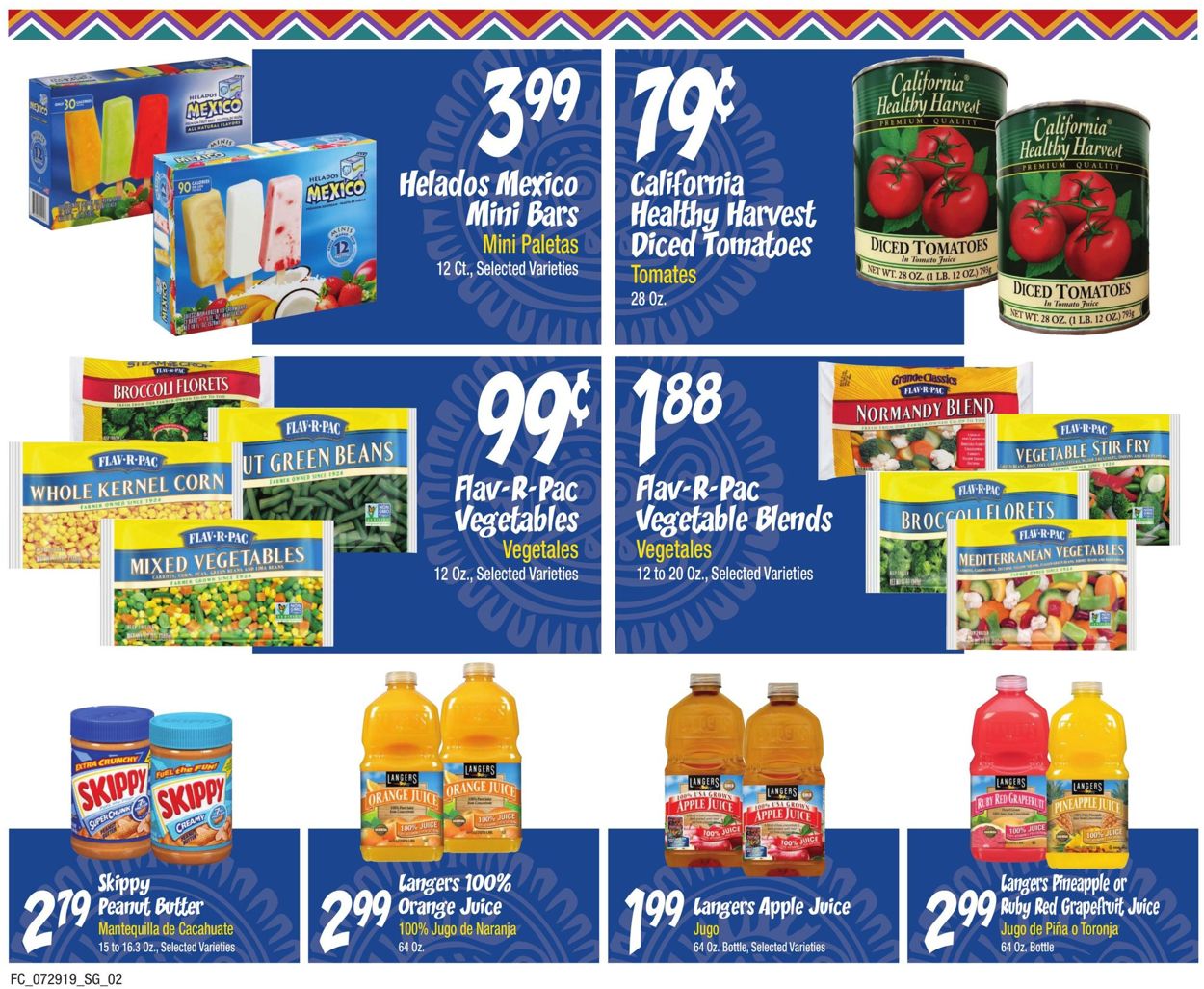 Catalogue Food City from 07/29/2019