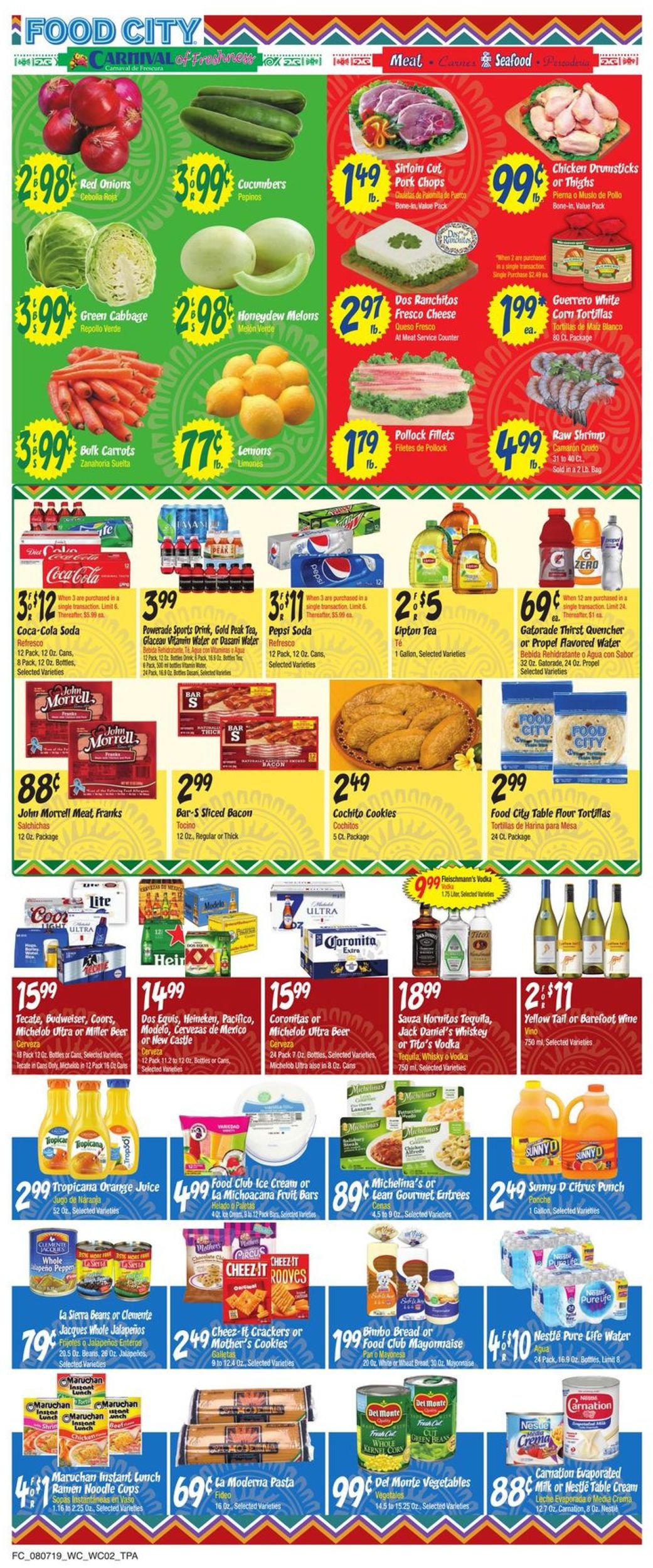 Catalogue Food City from 08/07/2019