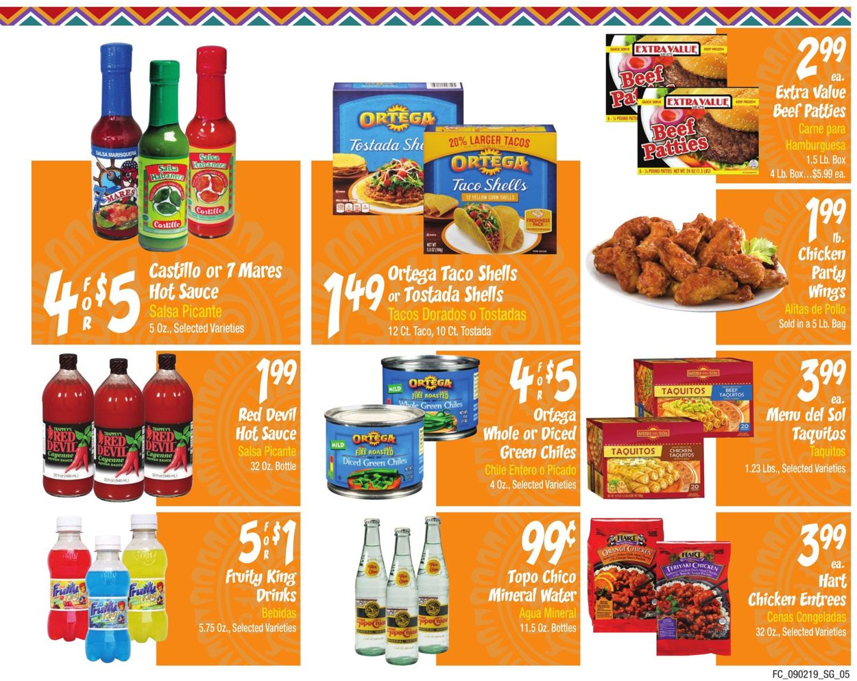 Catalogue Food City from 09/02/2019