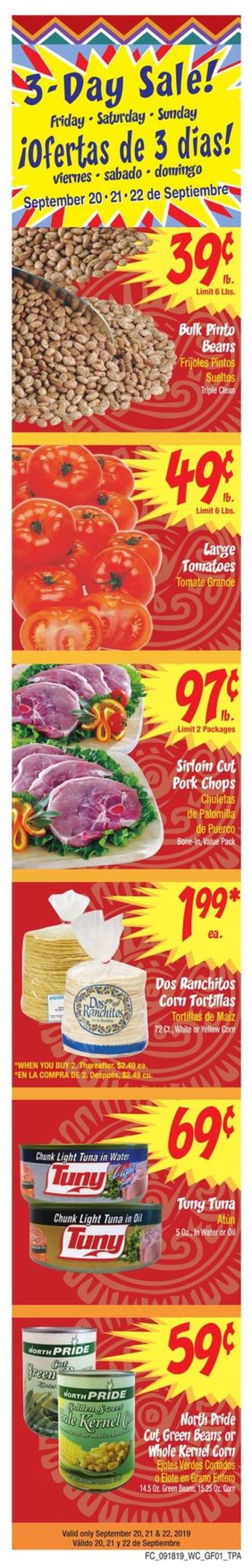 Catalogue Food City from 09/18/2019
