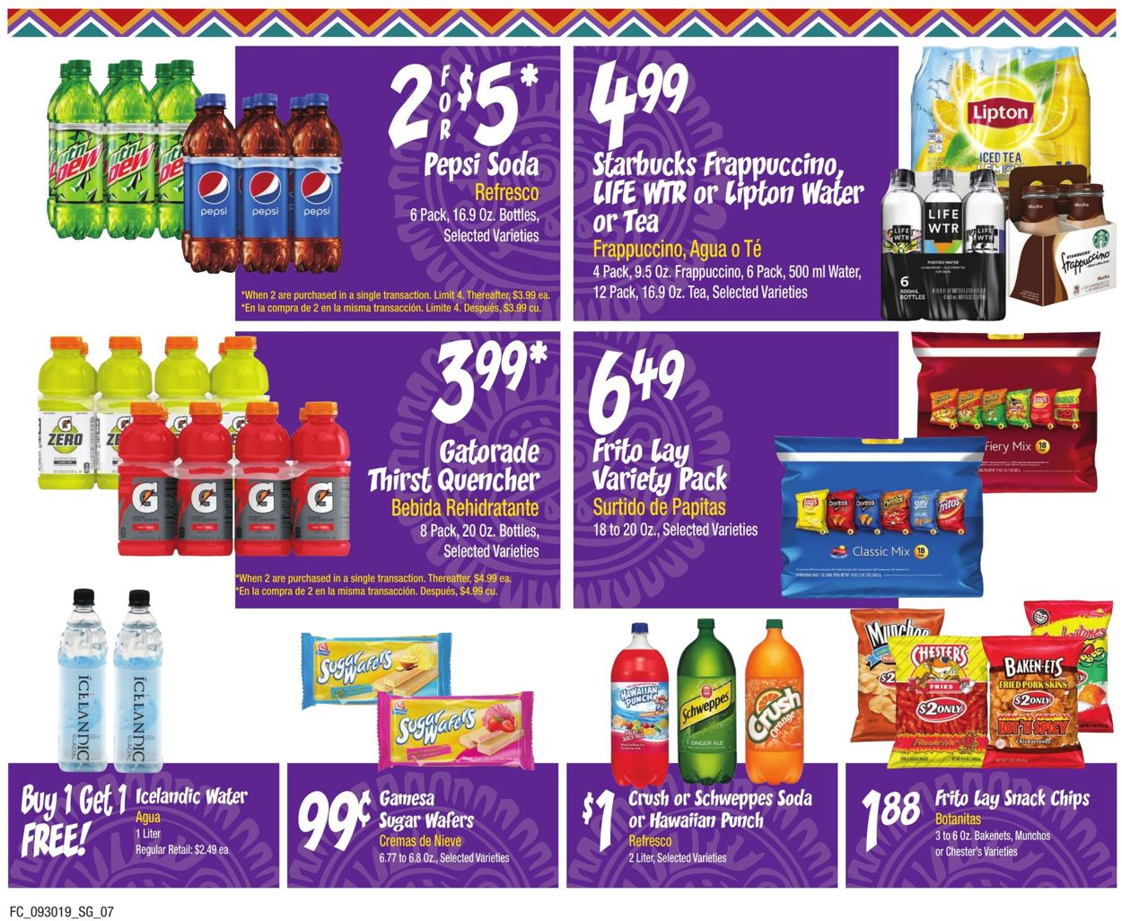 Catalogue Food City from 09/30/2019