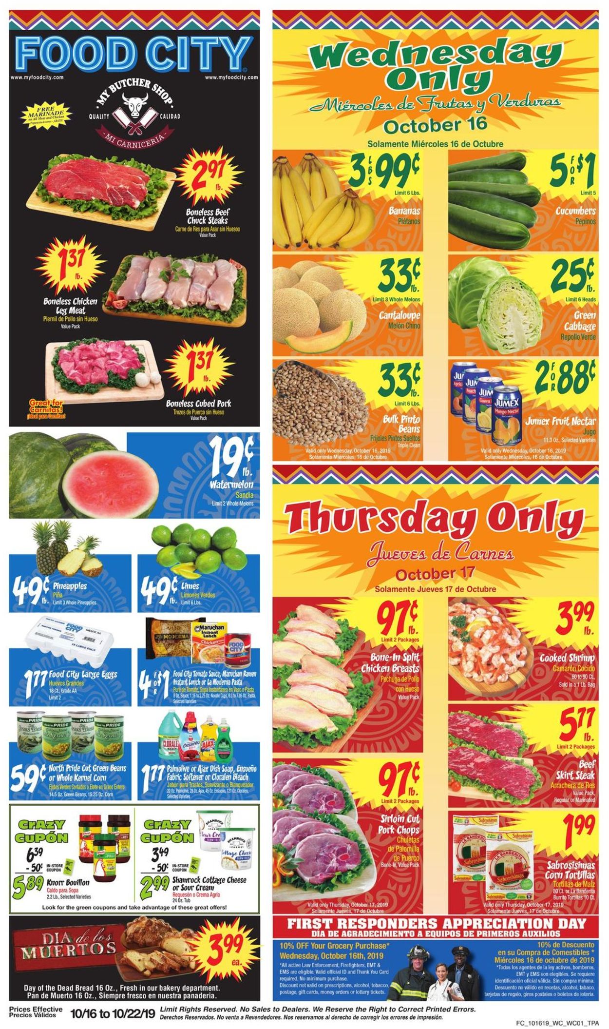 Catalogue Food City from 10/16/2019