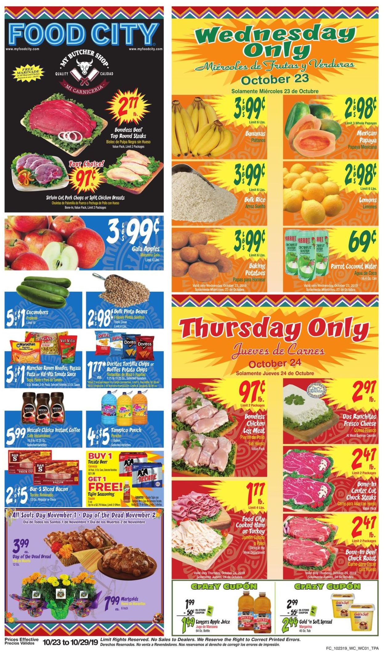 Catalogue Food City from 10/23/2019