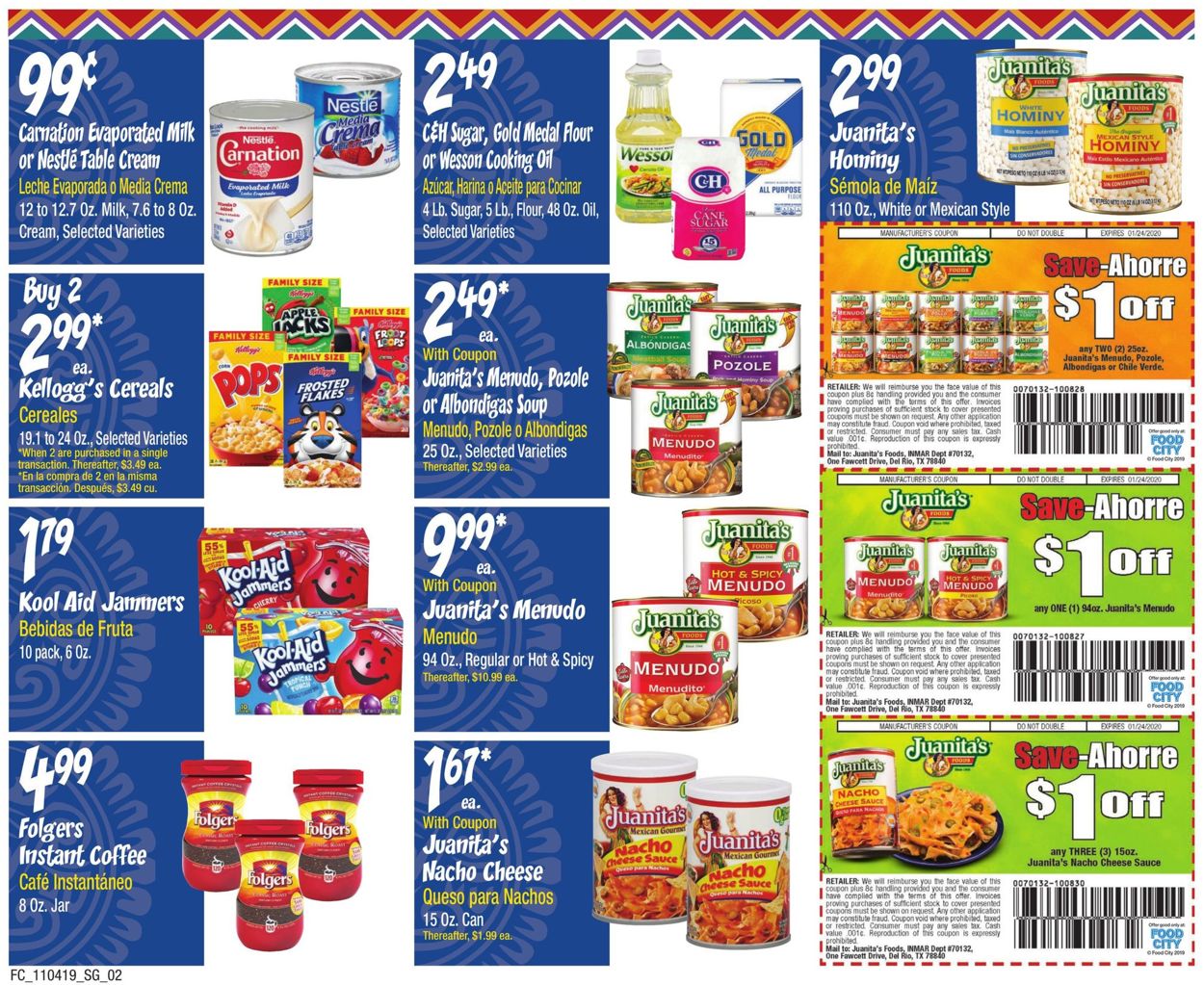Catalogue Food City from 11/04/2019