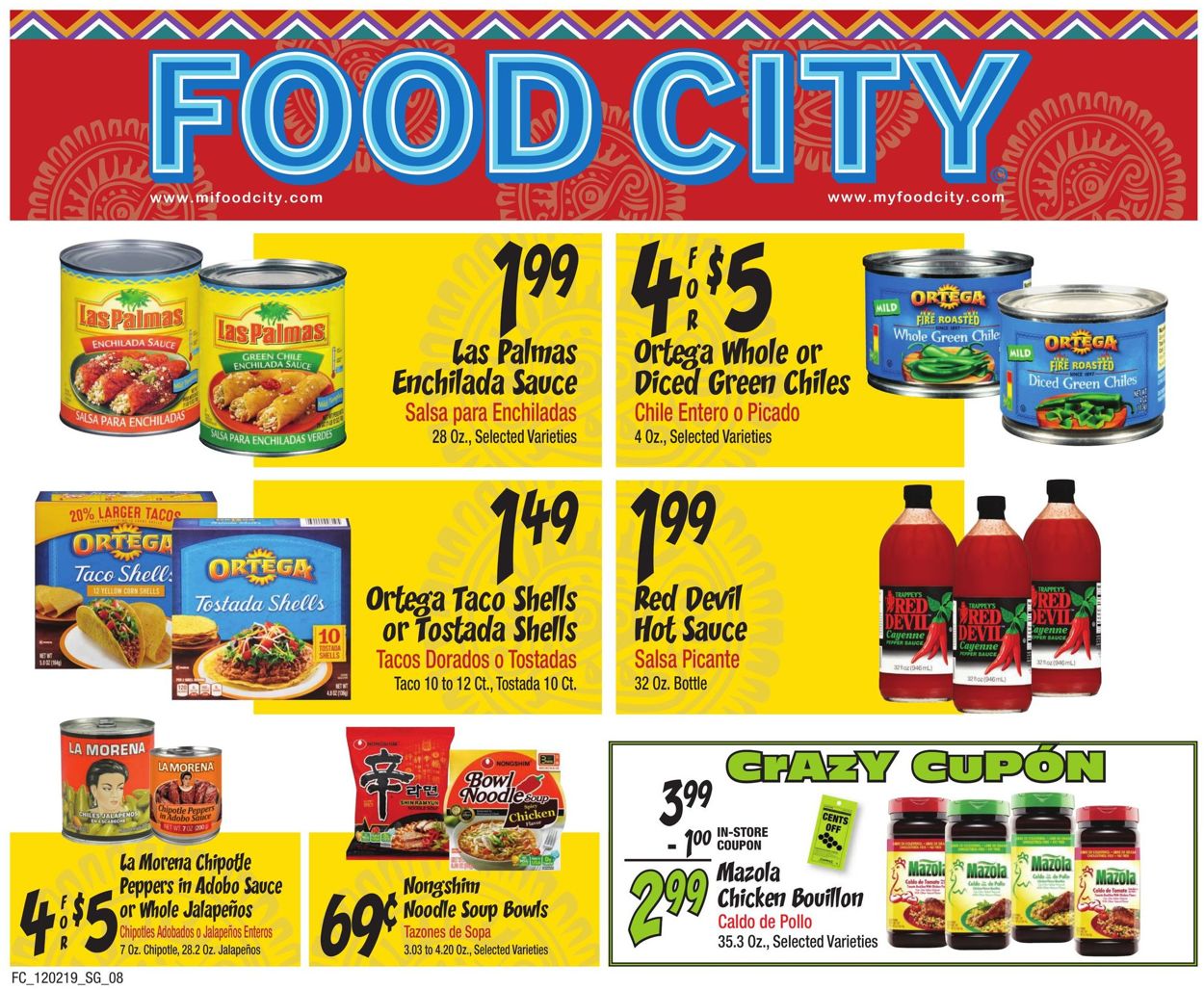 Catalogue Food City from 12/02/2019