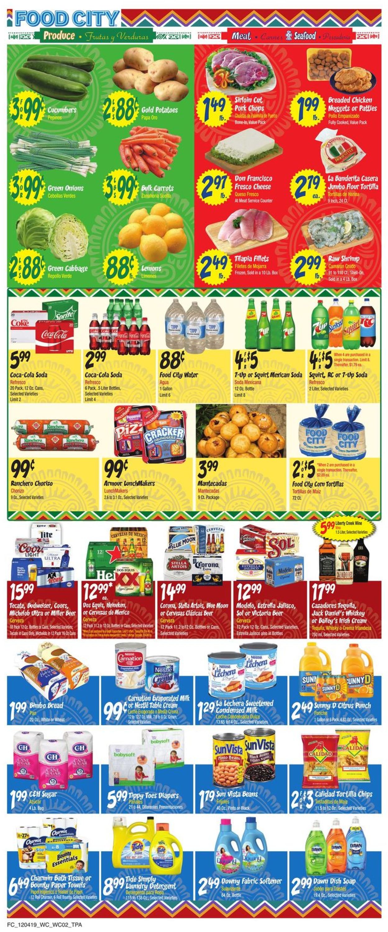 Catalogue Food City from 12/04/2019