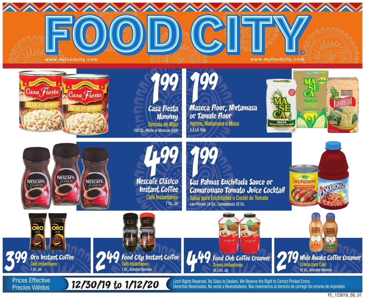 Food City Current weekly ad 12/30 01/12/2020
