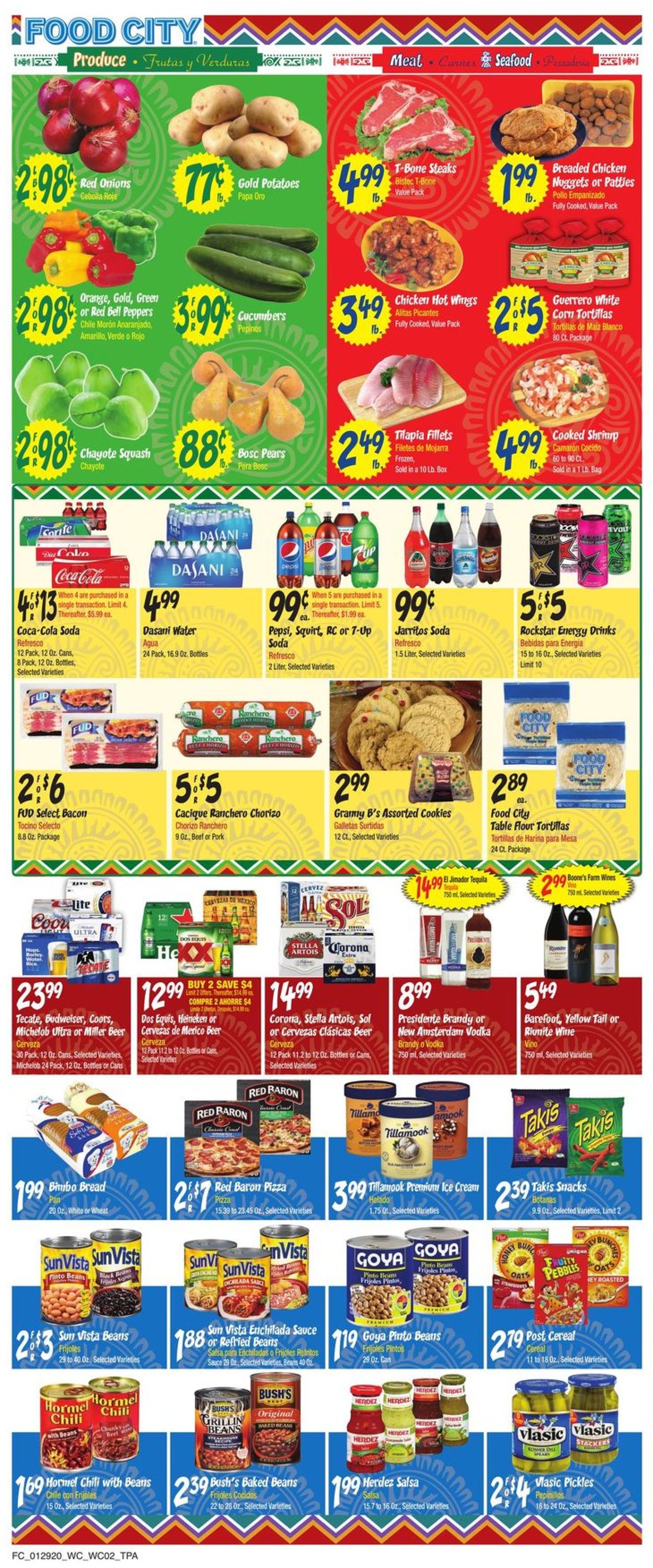 Catalogue Food City from 01/29/2020