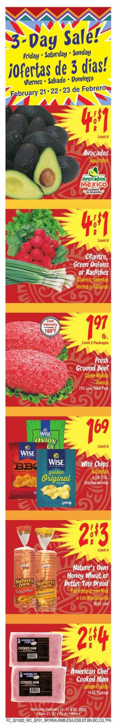 Catalogue Food City from 02/19/2020