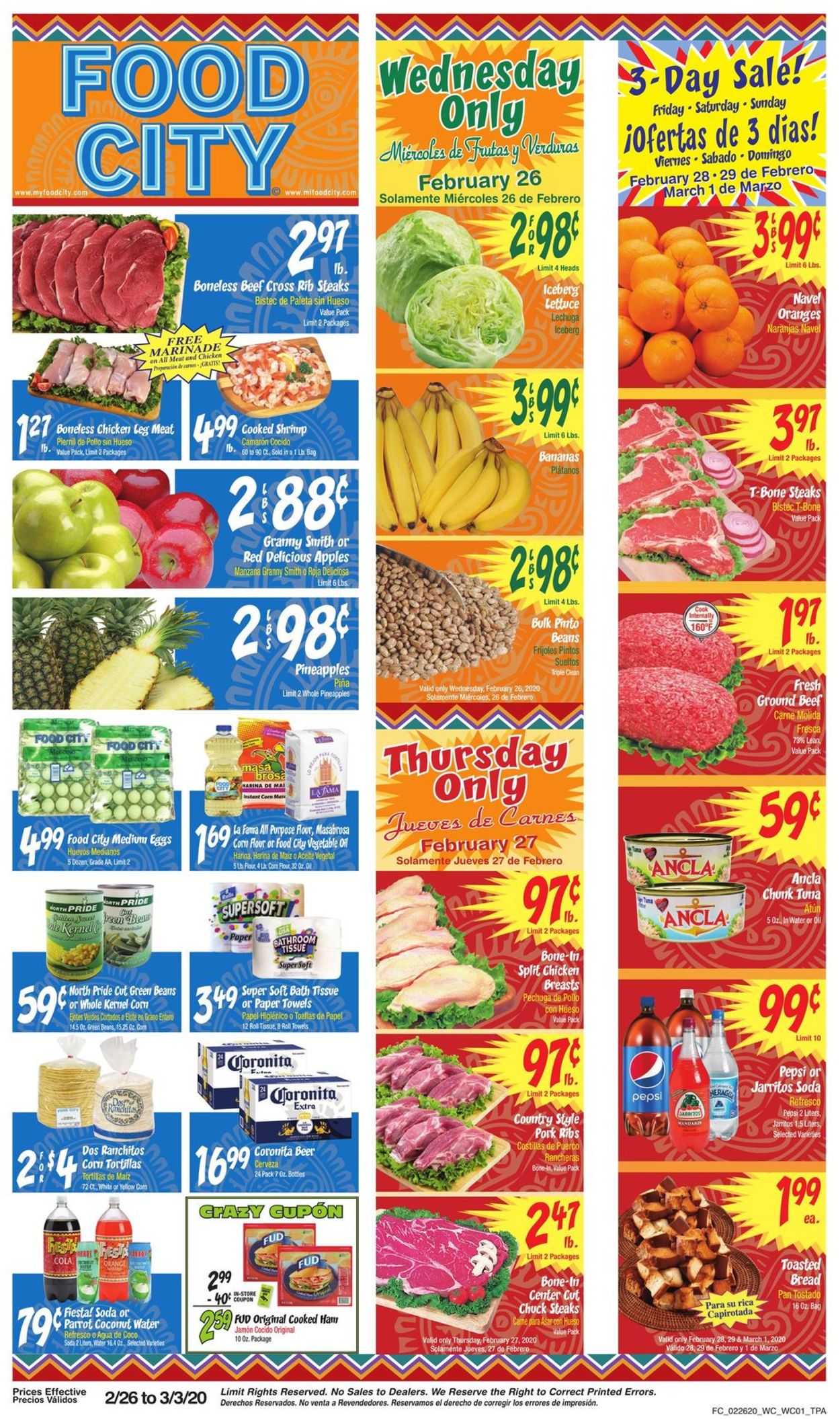 Catalogue Food City from 02/26/2020