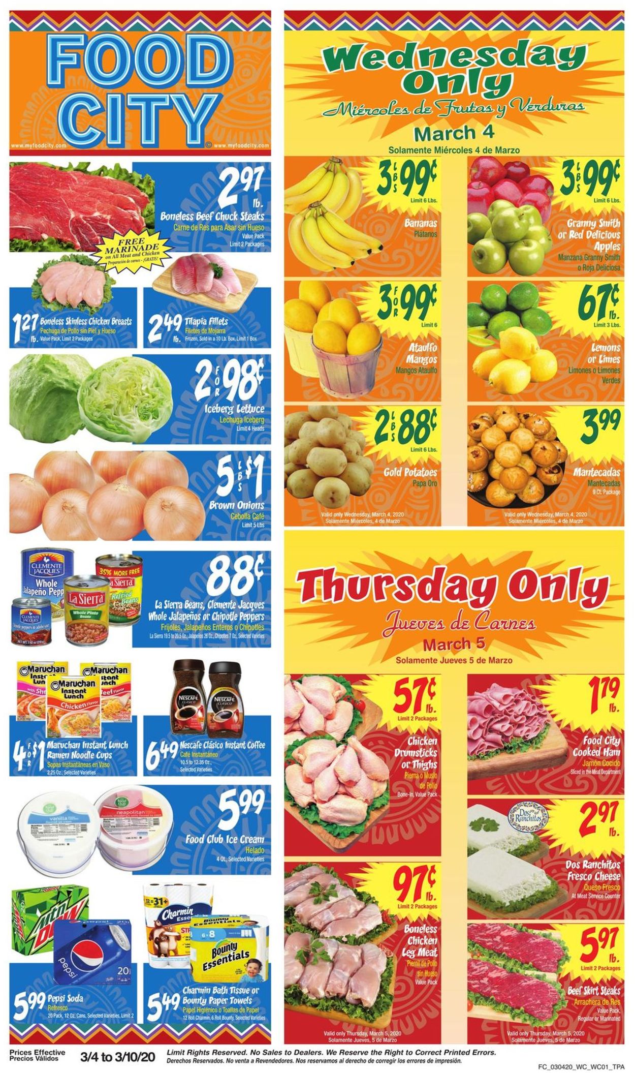 Catalogue Food City from 03/04/2020