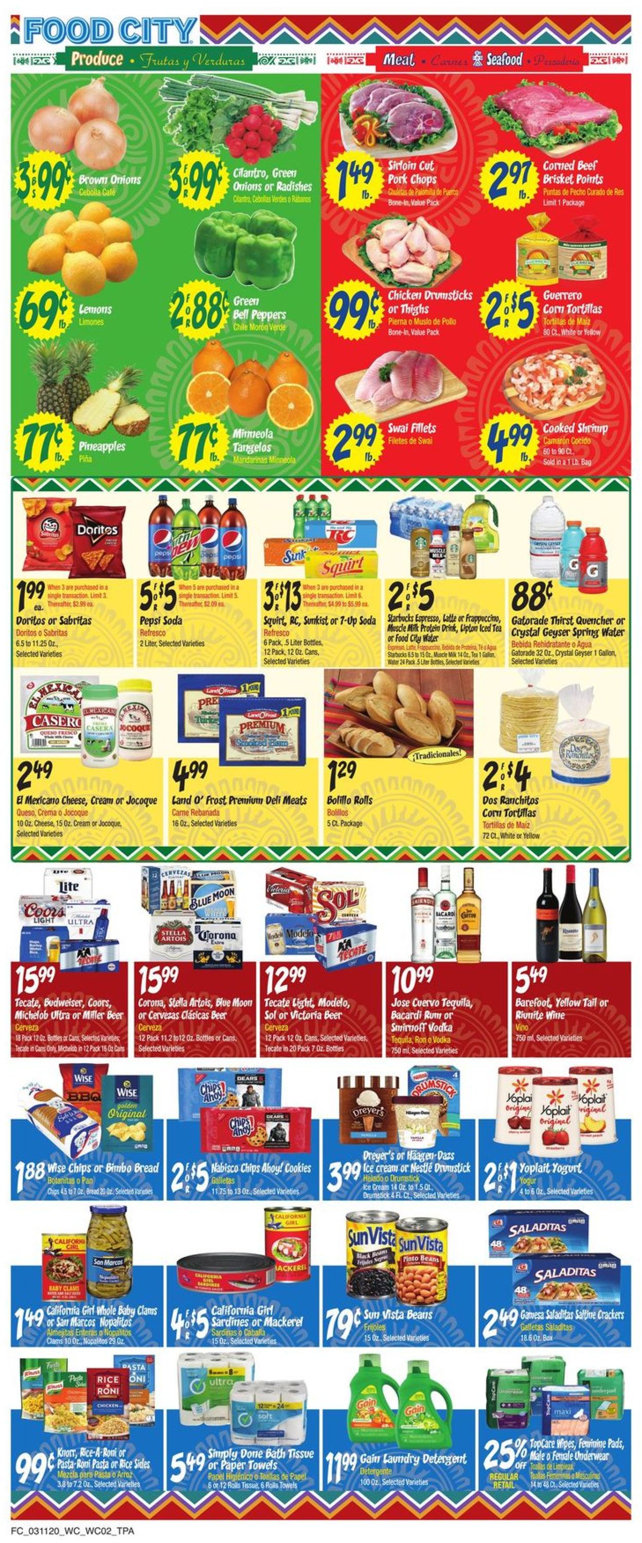 Catalogue Food City from 03/11/2020