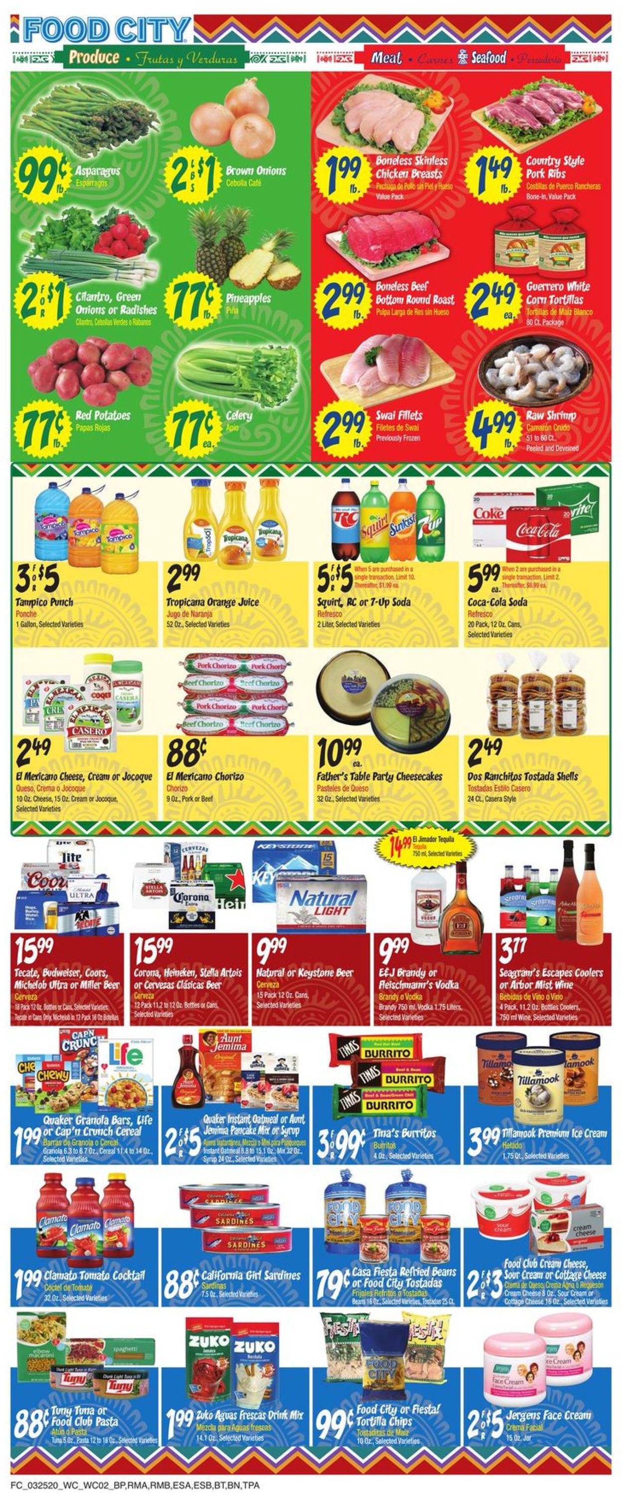 Catalogue Food City from 03/25/2020