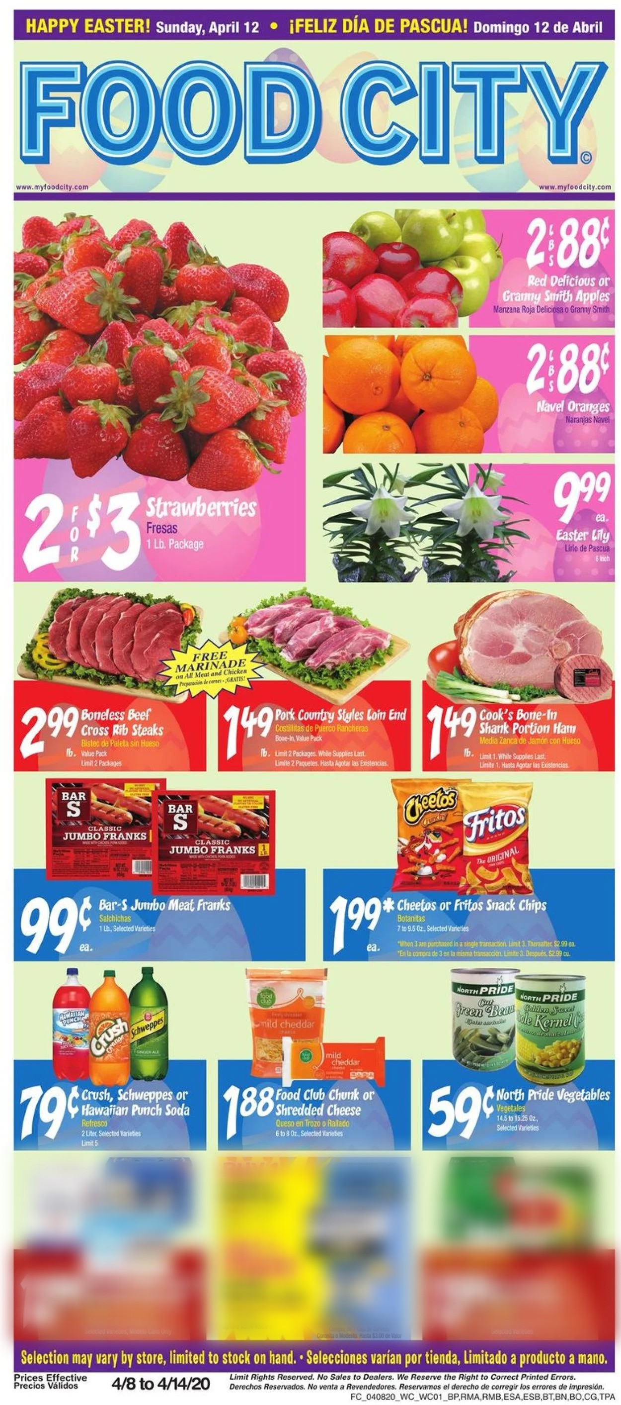 Catalogue Food City from 04/08/2020