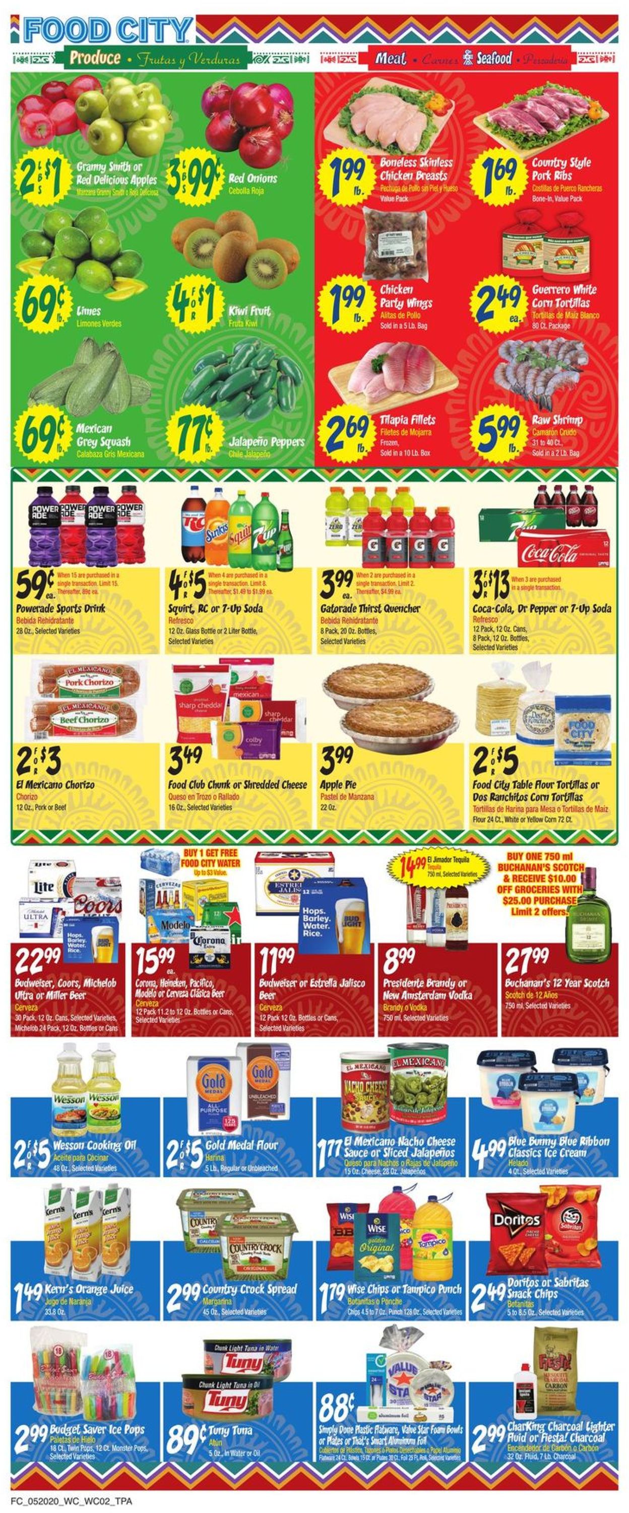 Catalogue Food City from 05/20/2020