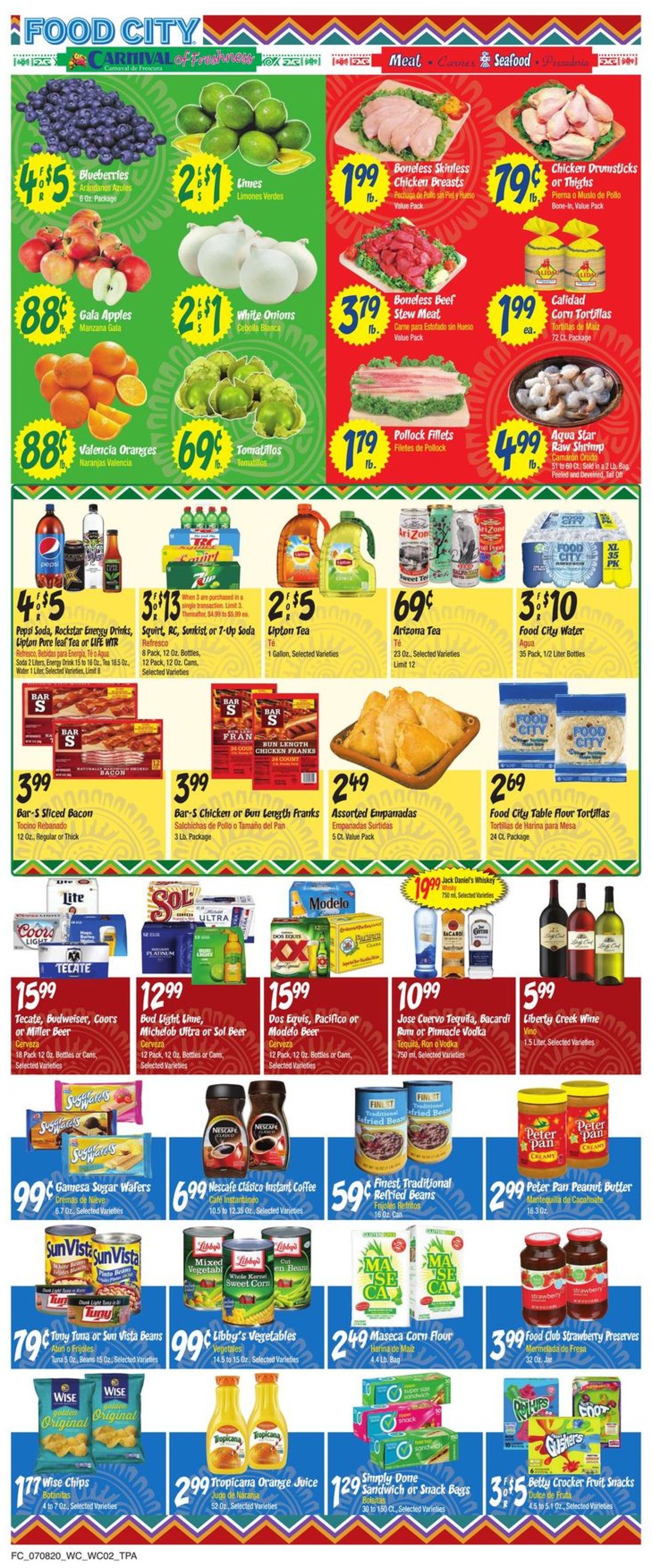 Catalogue Food City from 07/08/2020