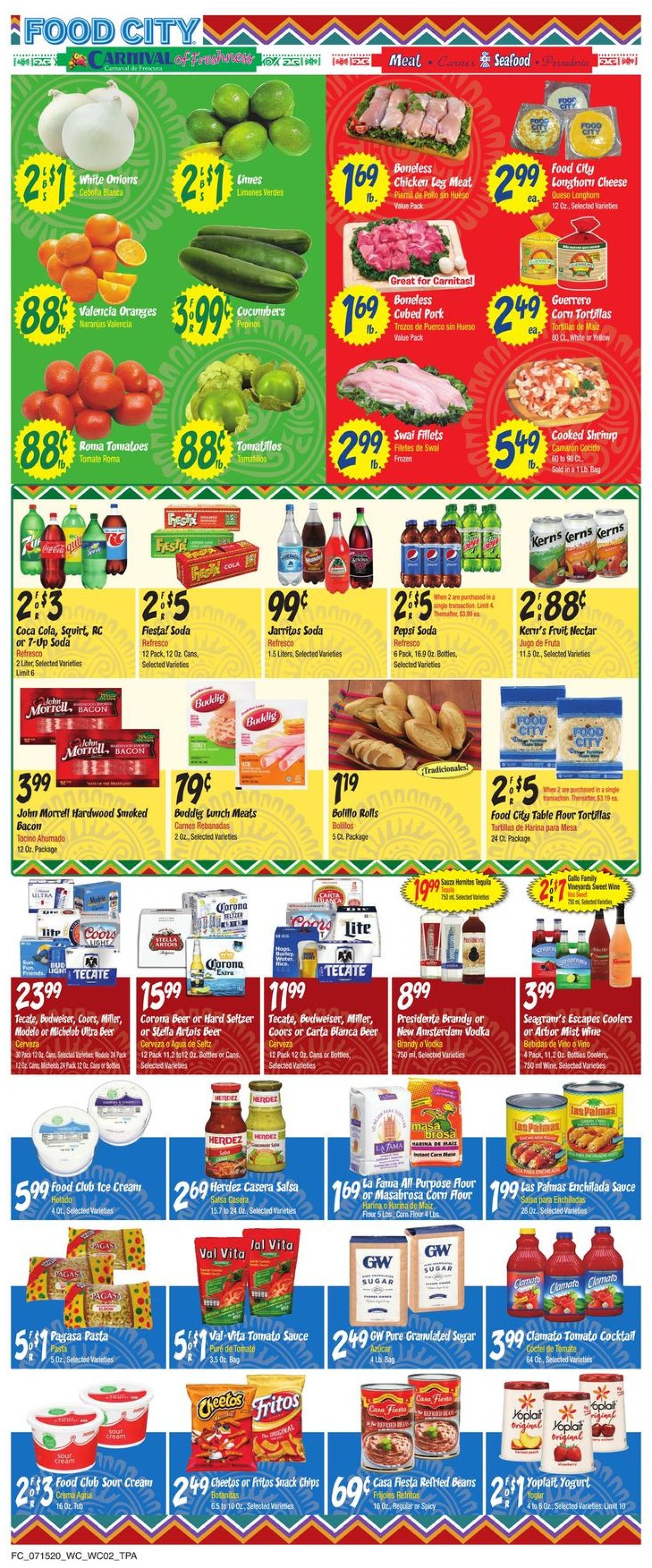 Catalogue Food City from 07/15/2020