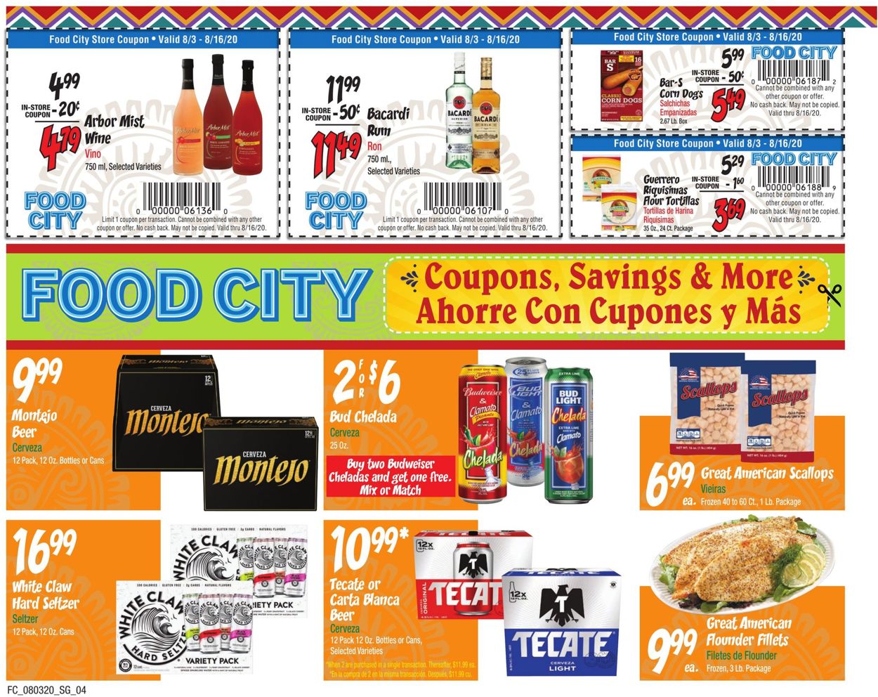 Catalogue Food City from 08/03/2020